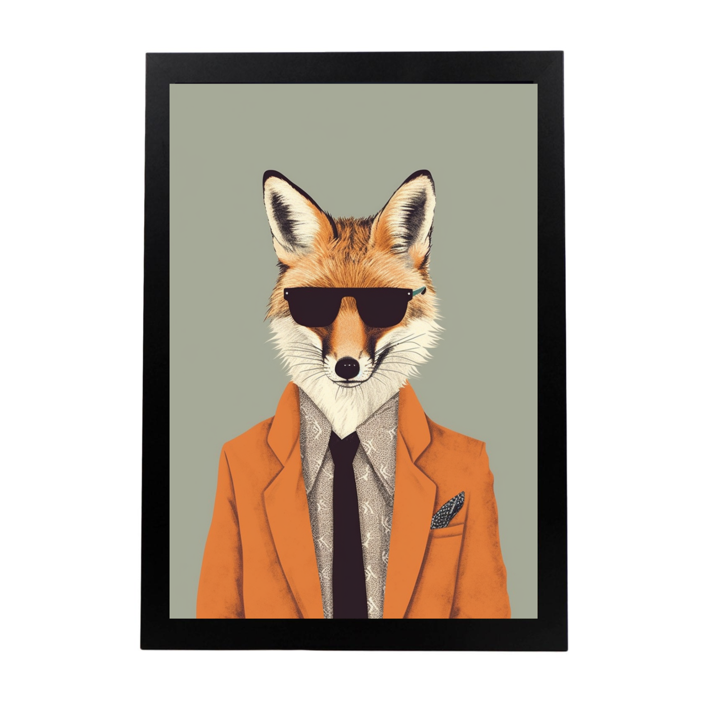 Póster de Moda Zorros