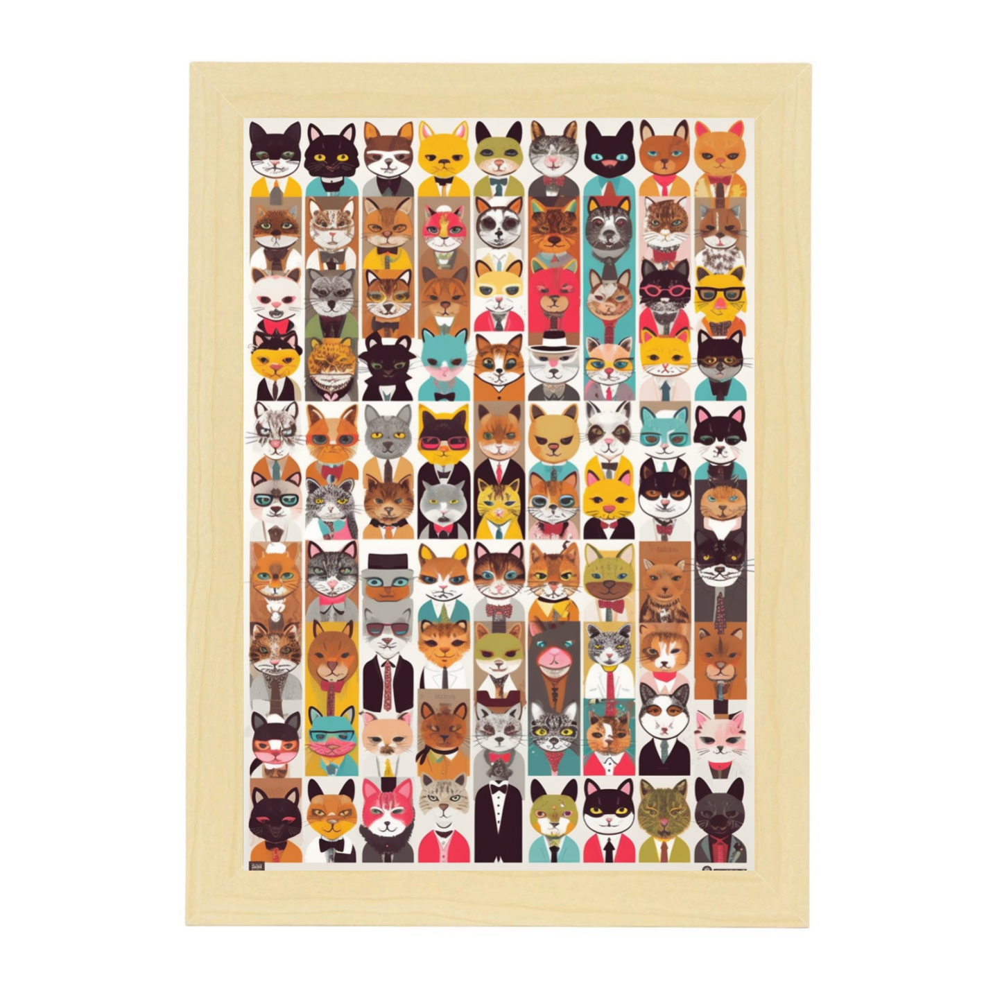 Póster de Moda Gatos