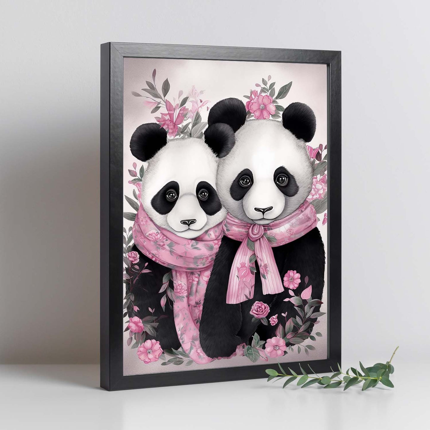 Póster de Moda de Pandas