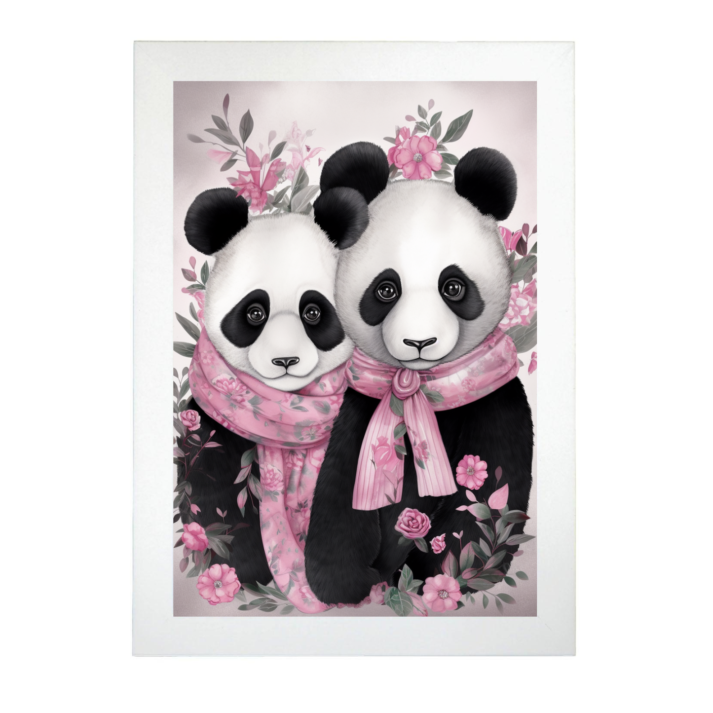 Póster de Moda de Pandas