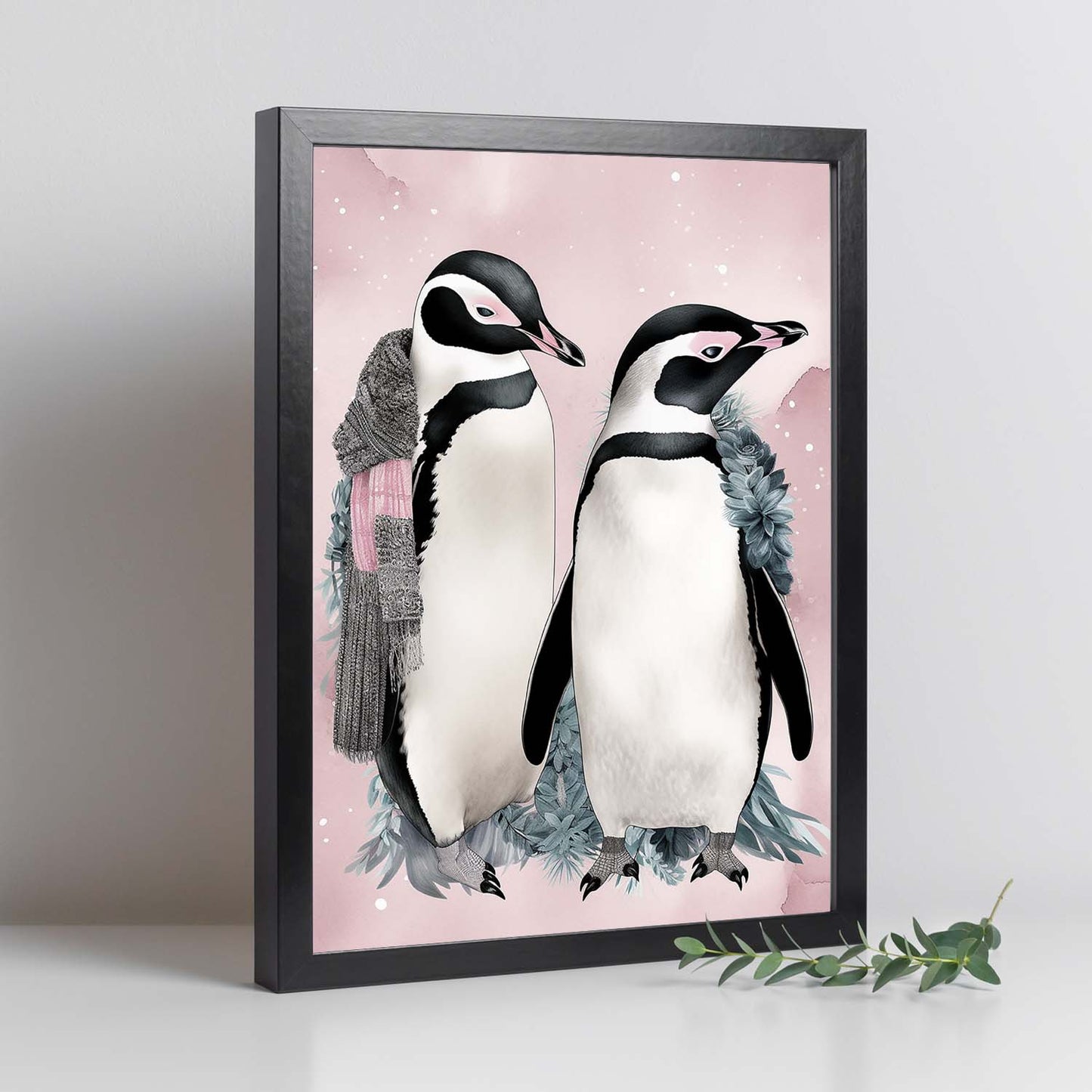 Lámina de Moda Pingüinos Cool