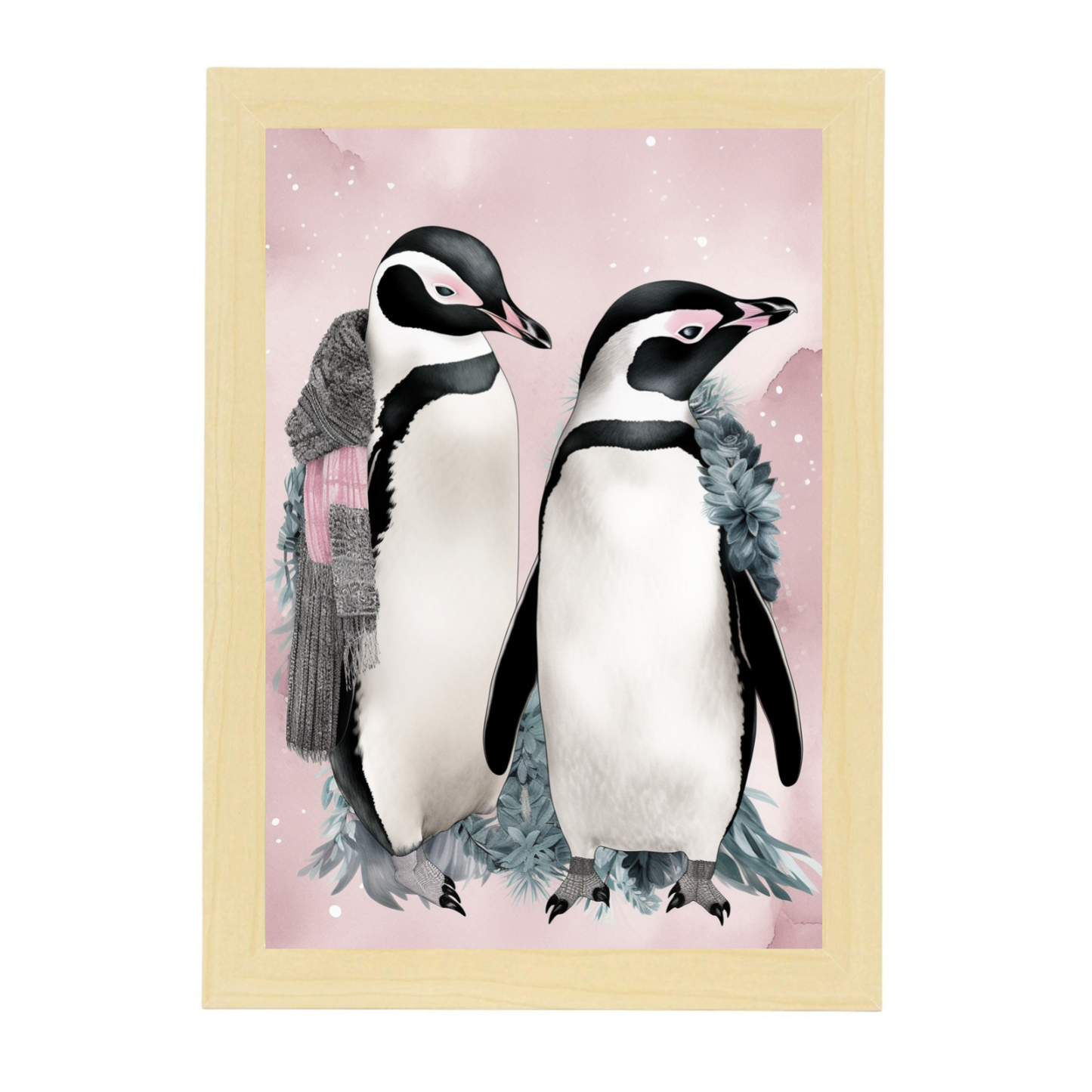 Lámina de Moda Pingüinos Cool