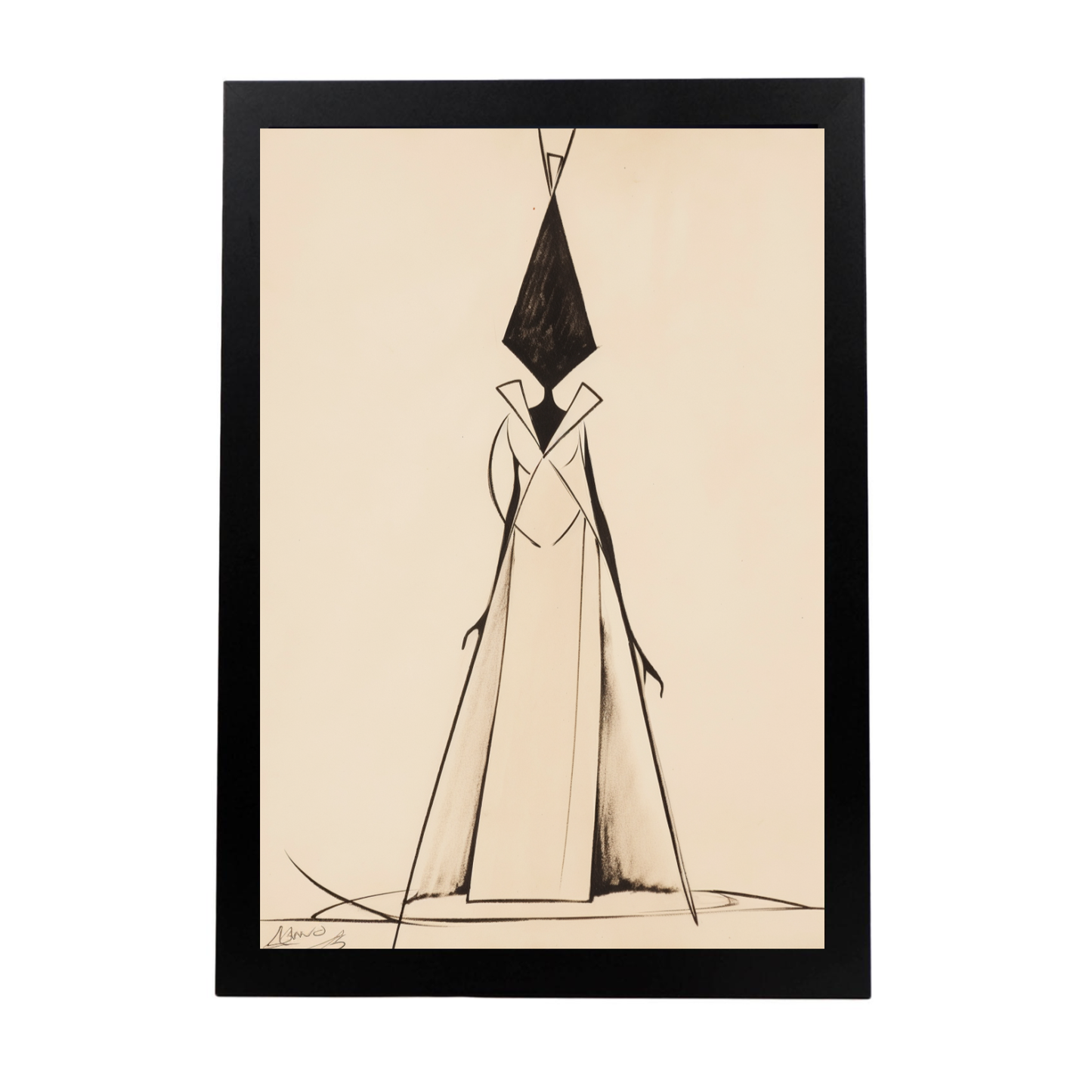 Póster de Arte Mujer Abstracta