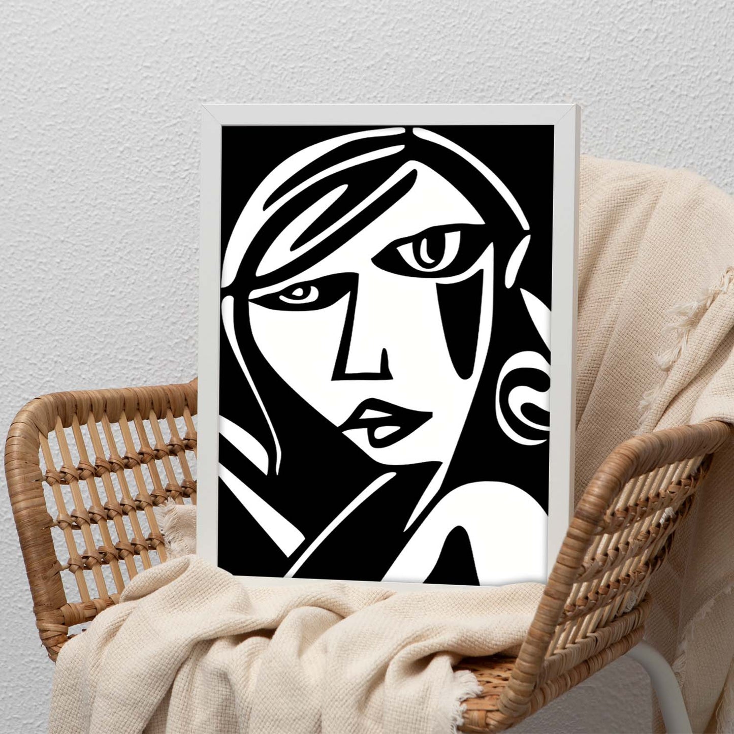 Póster: Descubre Mujer en Línea