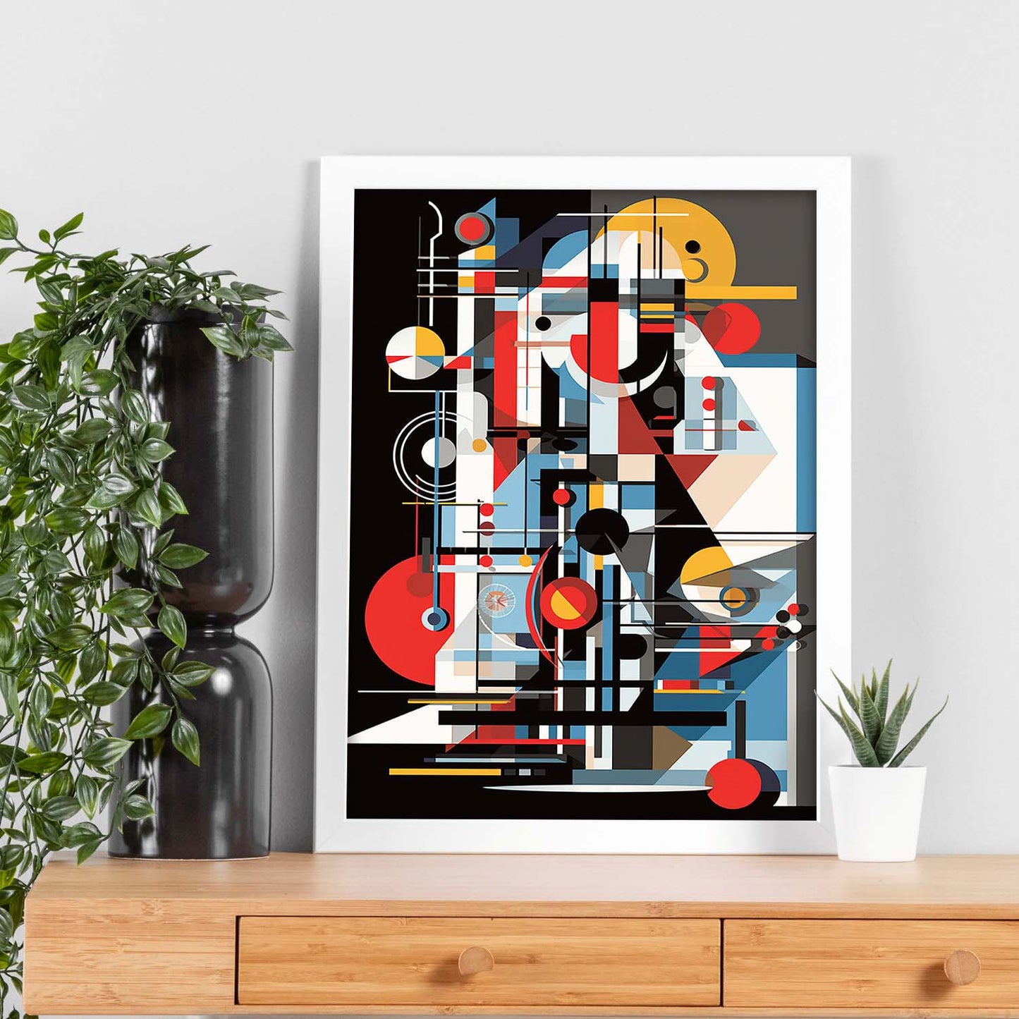 Póster Estilo Bauhaus