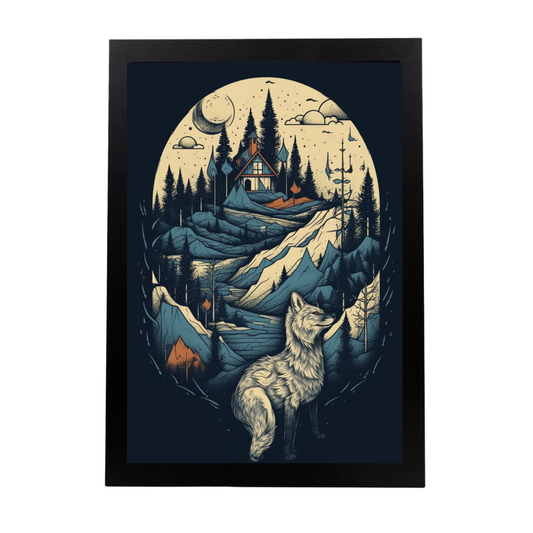 Póster: El Oso en su entorno natural