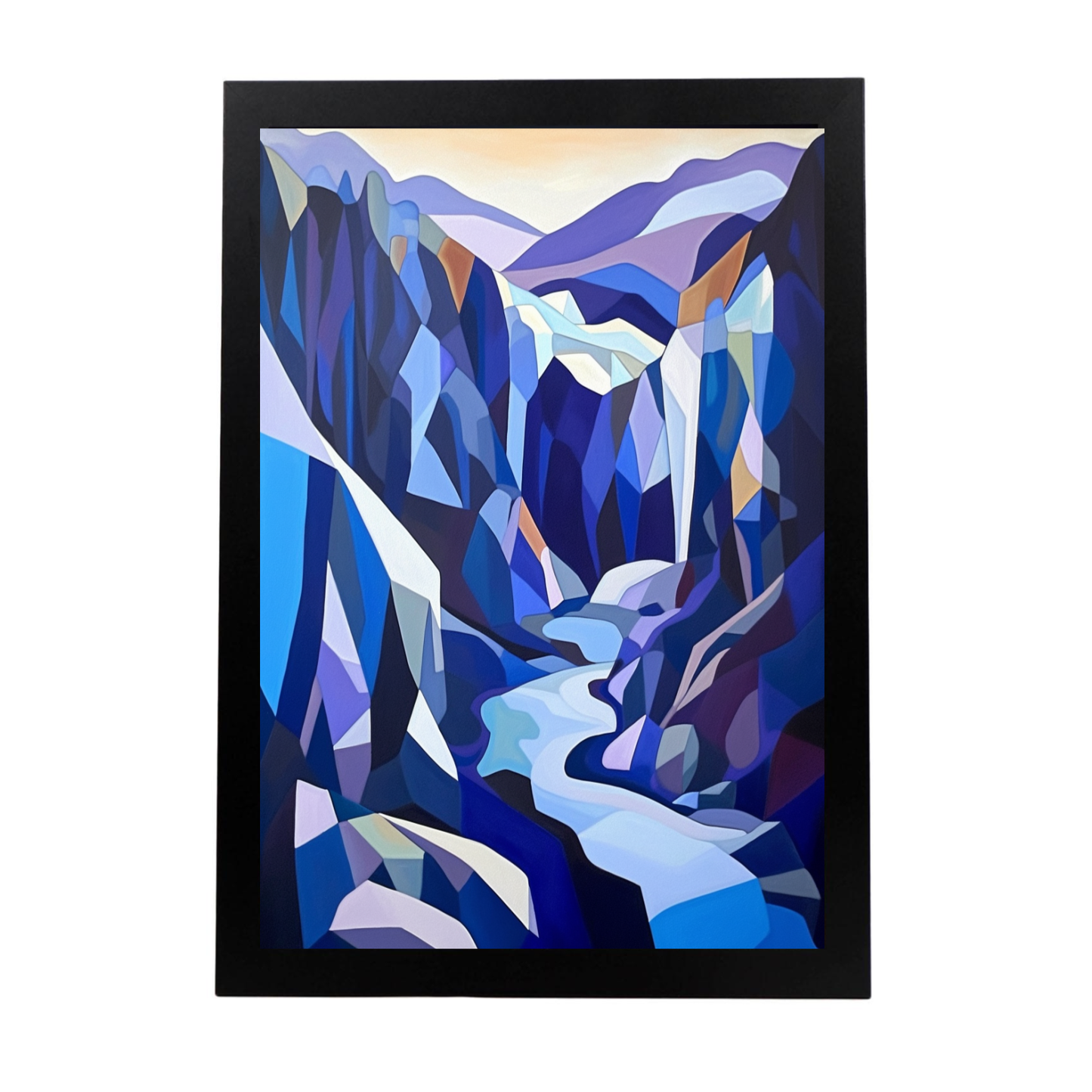 Póster de Paisaje Abstracto Dramático