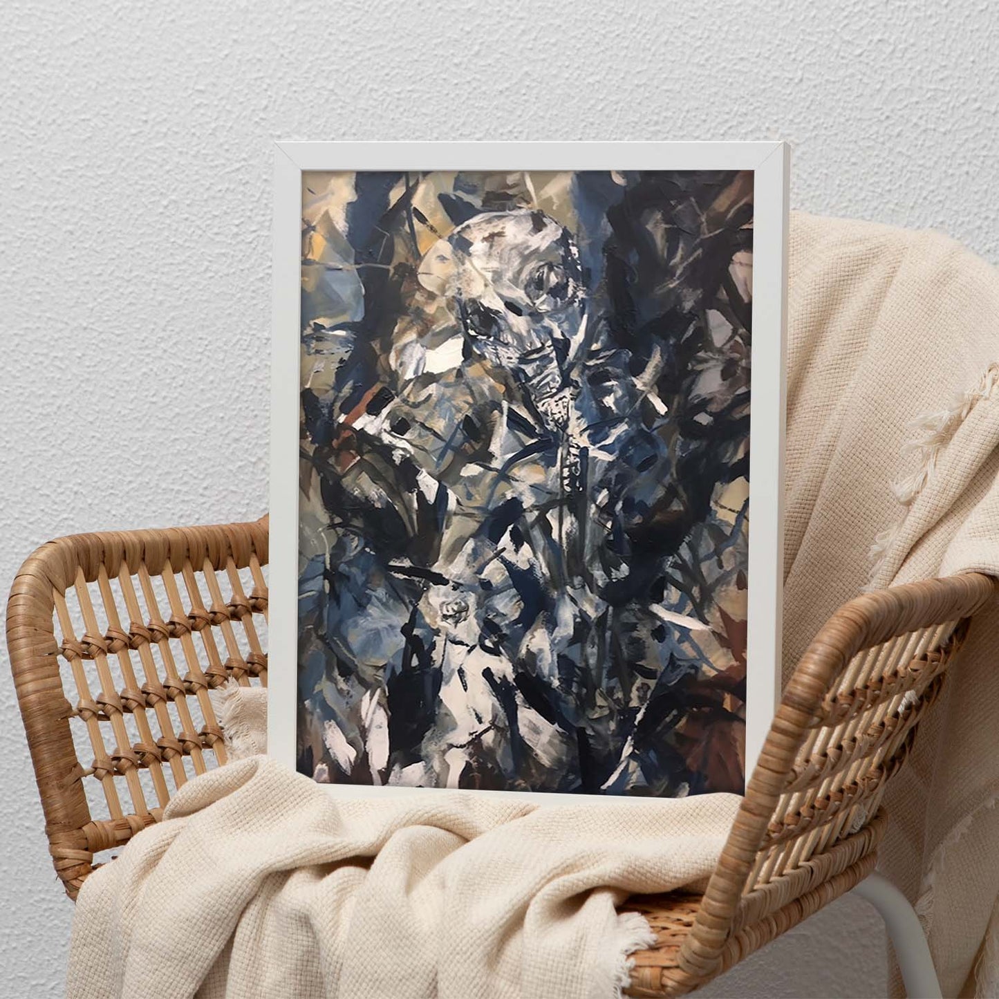 Póster "Paisaje dramático abstracto"
