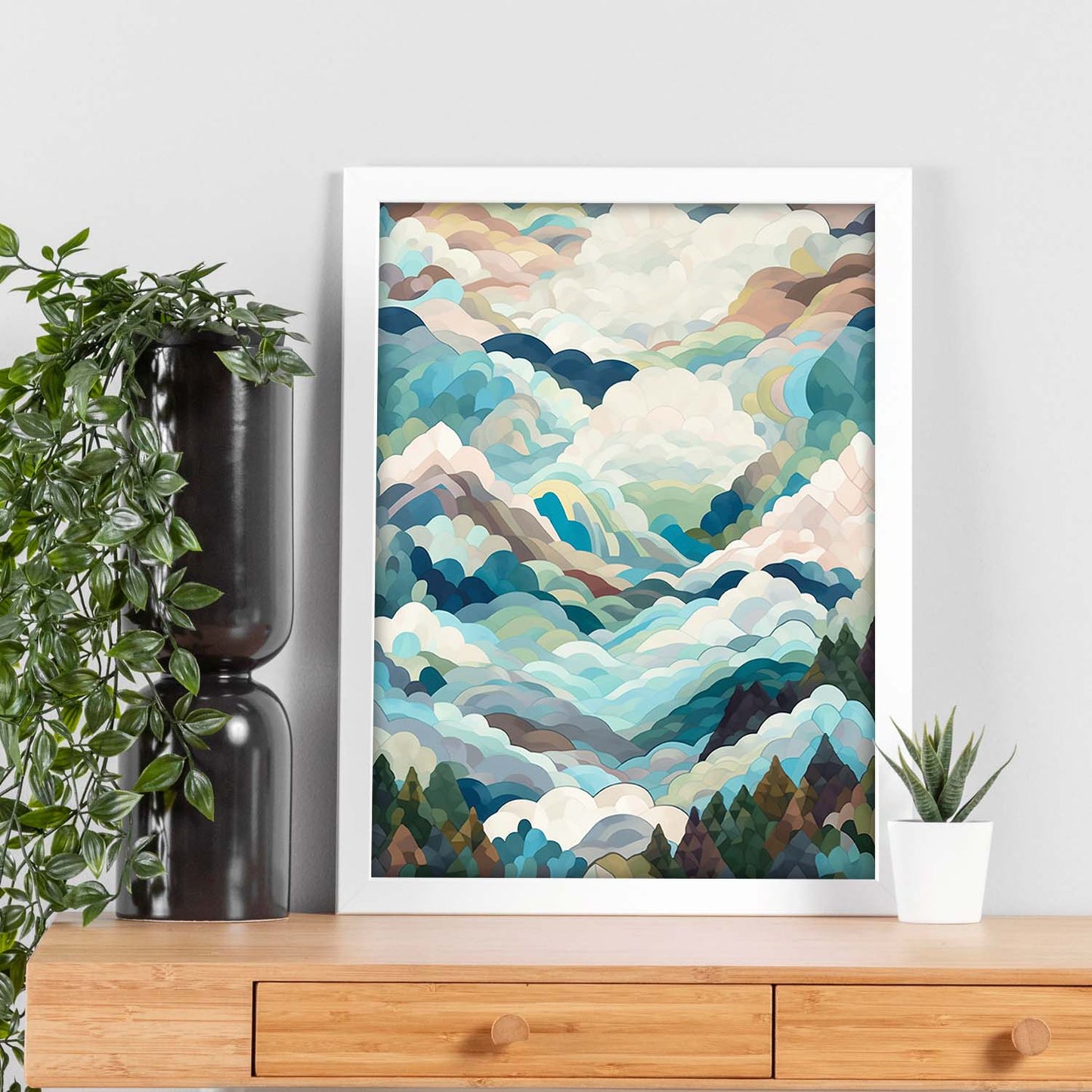 Póster del Paisaje Dramático