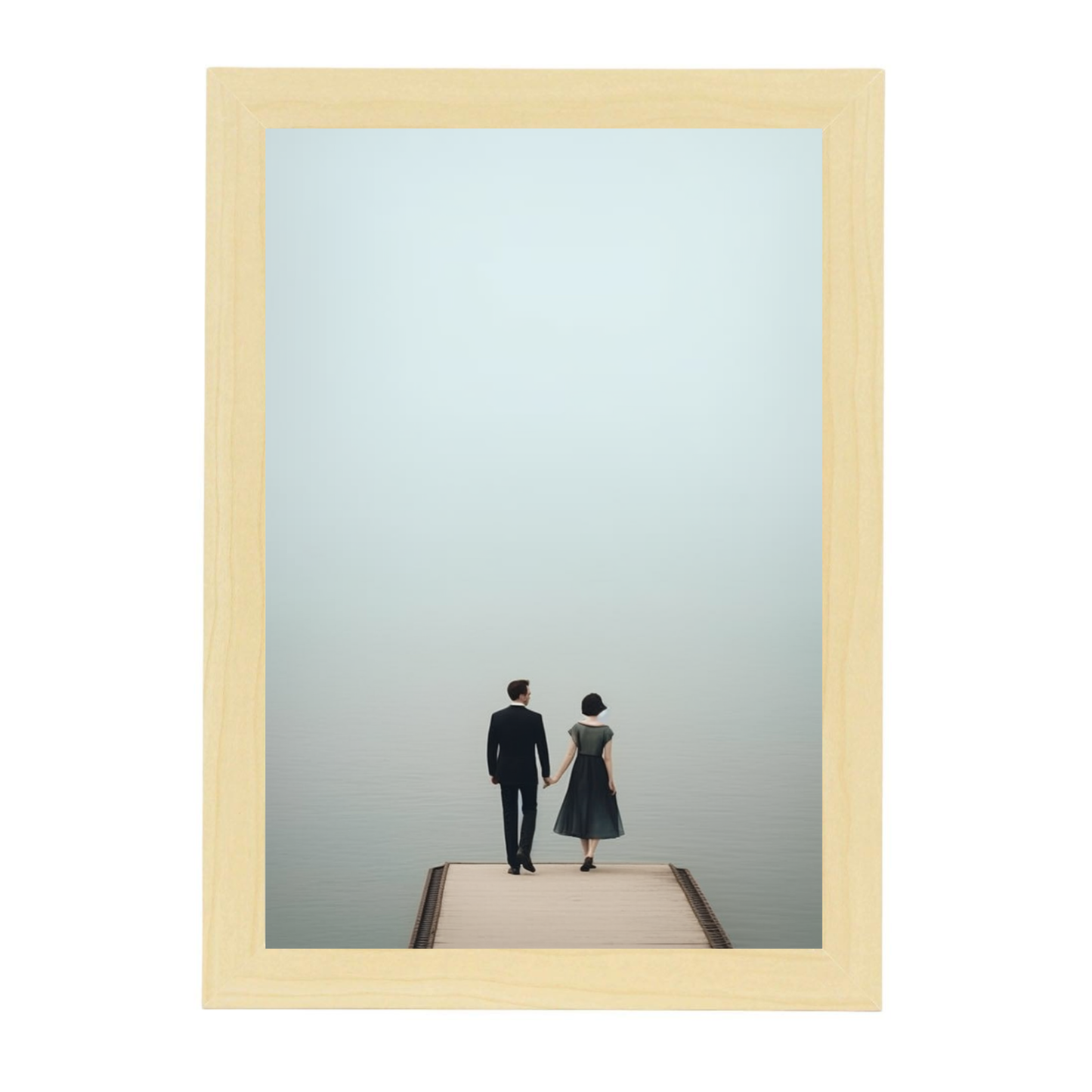 Póster de la "Pareja elegante"