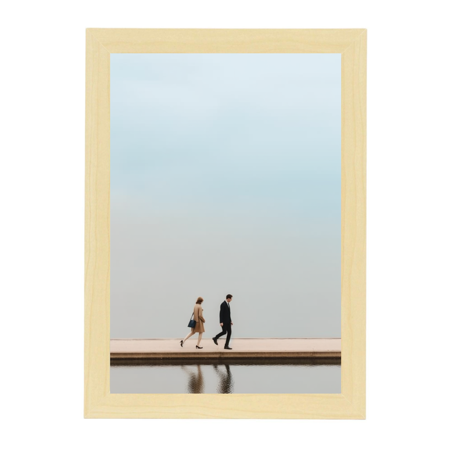 Póster de la Elegante Pareja