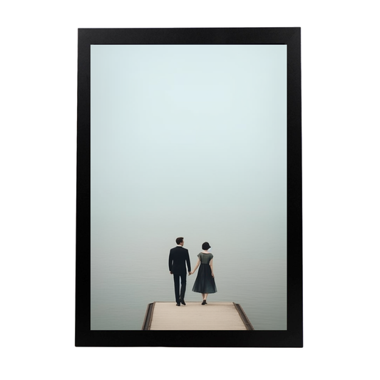 Póster de la "Pareja elegante"