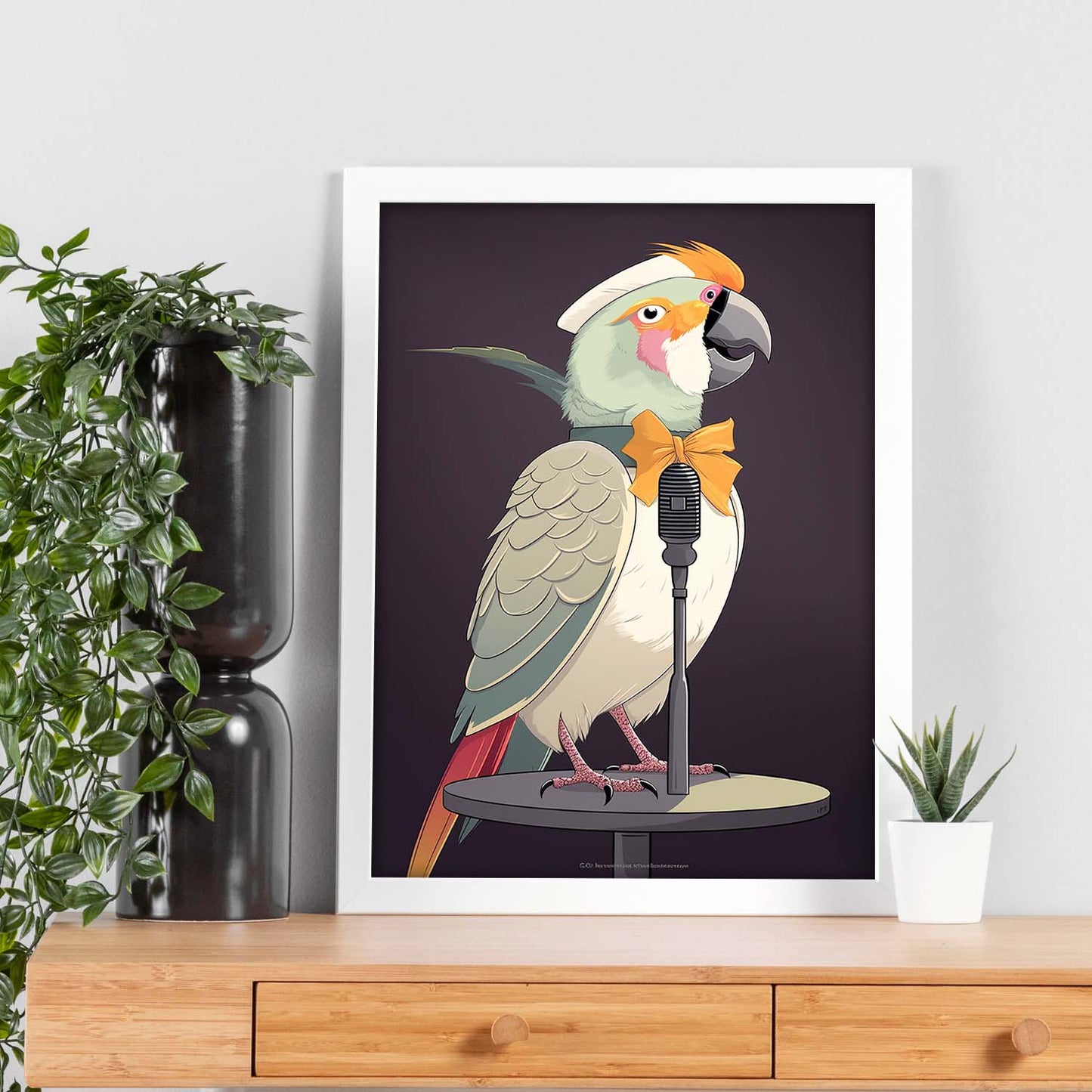 Póster Perico Cantante Sensación Musical