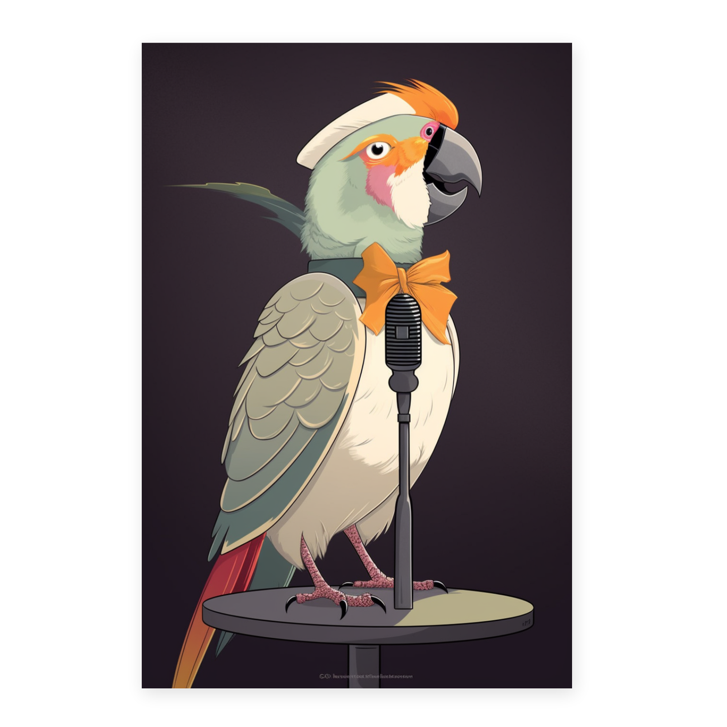 Póster Perico Cantante Sensación Musical