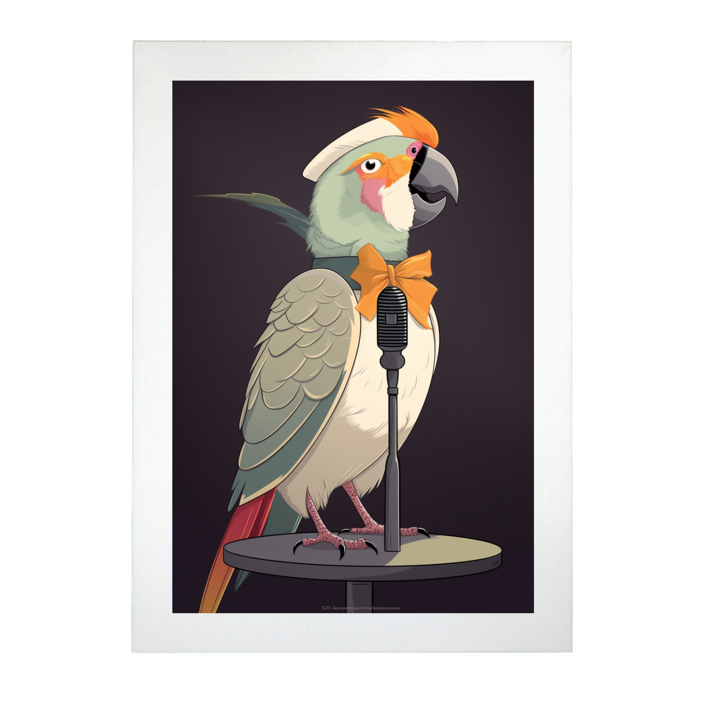 Póster Perico Cantante Sensación Musical