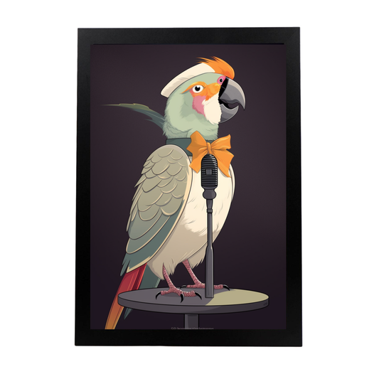 Póster Perico Cantante Sensación Musical