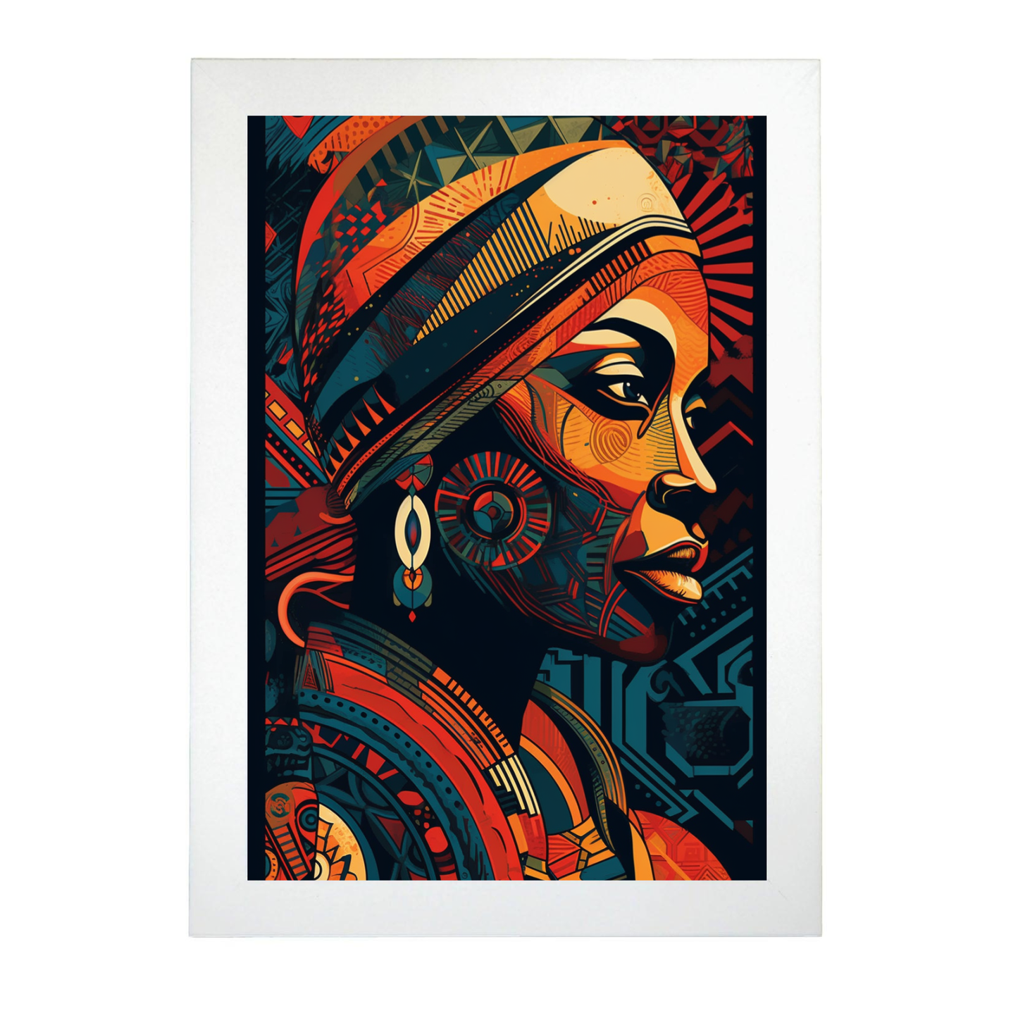 Póster de la Reina Africana