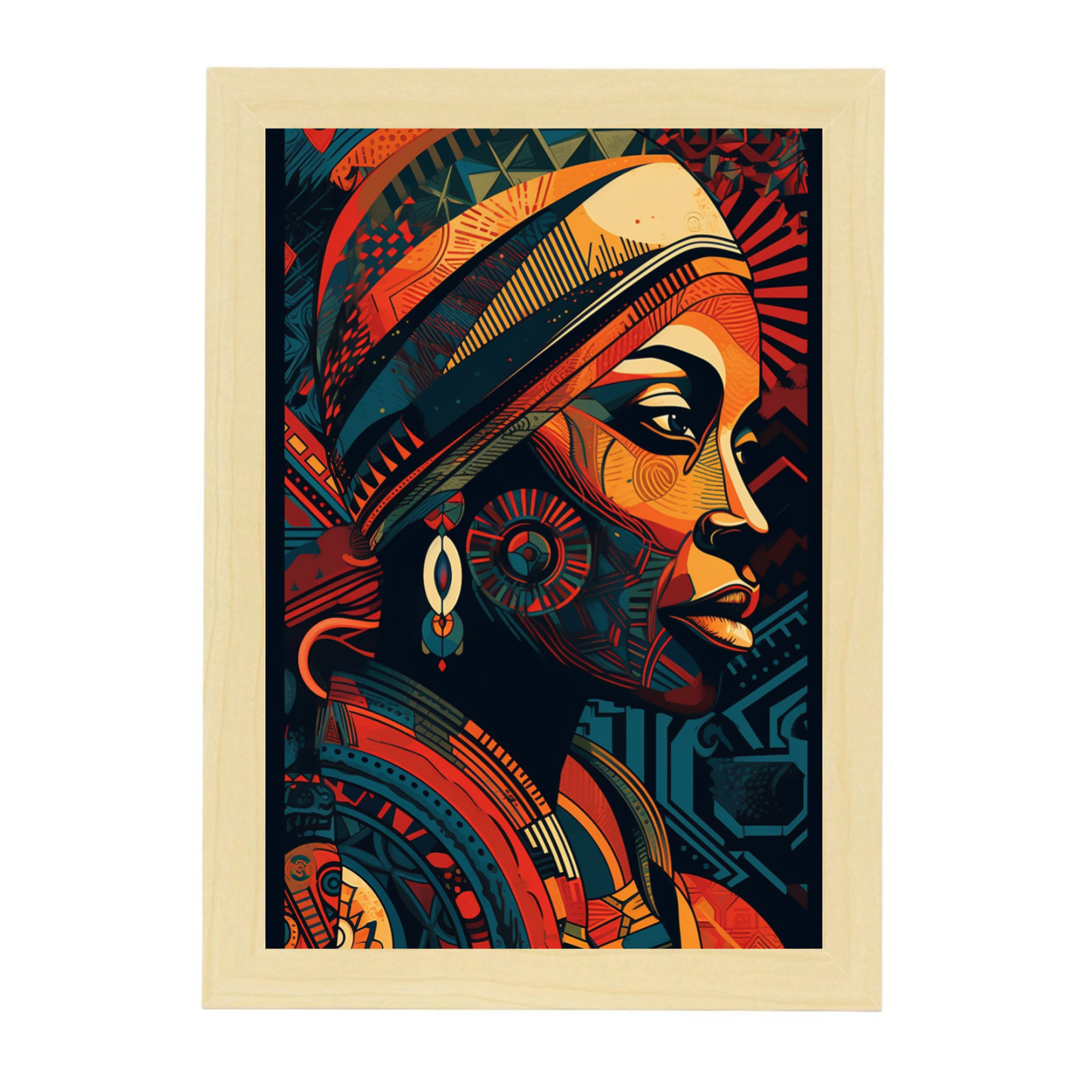 Póster de la Reina Africana