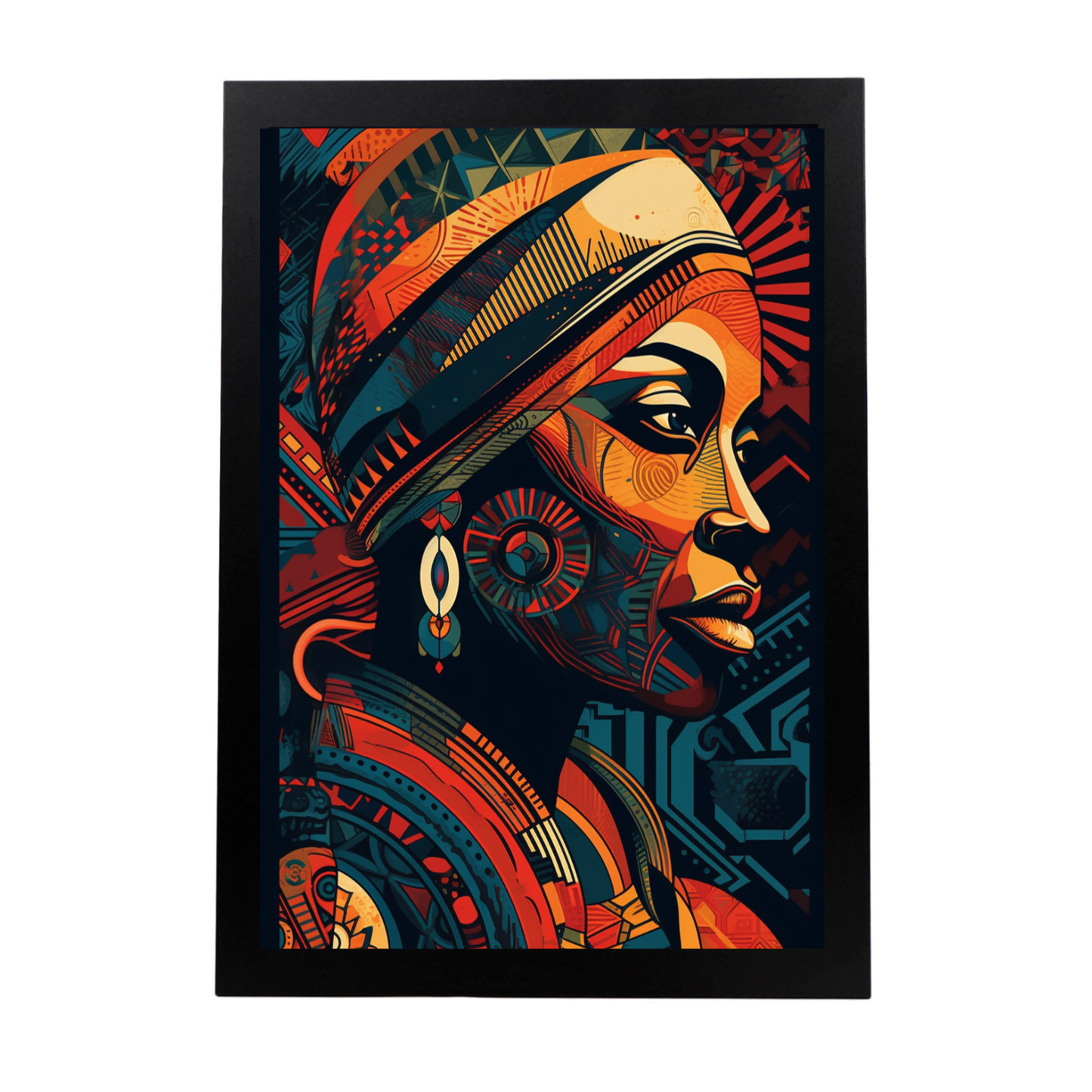 Póster de la Reina Africana