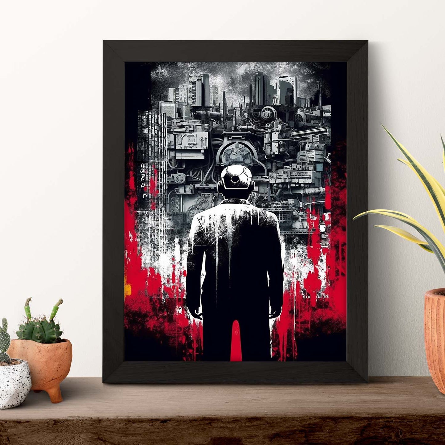 Póster Reinterpretación de Metrópolis 1927