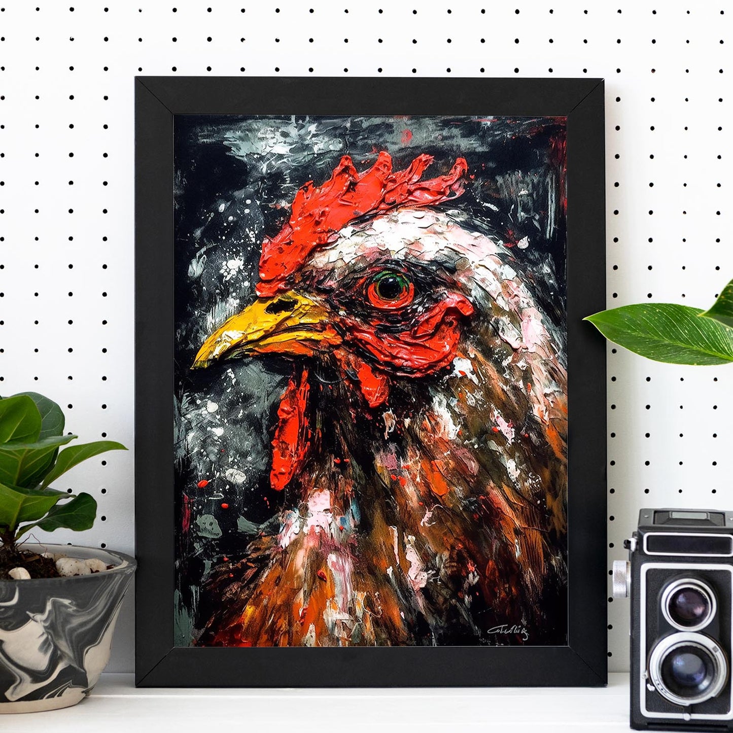 Poster estilo Georg Ba de FogHorn Leghorn