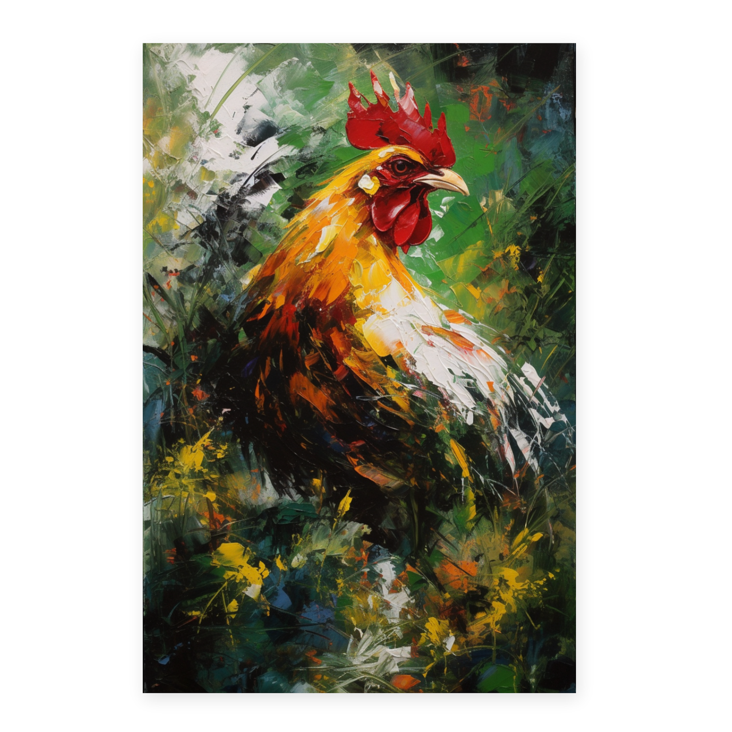 Lamina Retrato FogHorn Leghorn Estilo Georg Ba