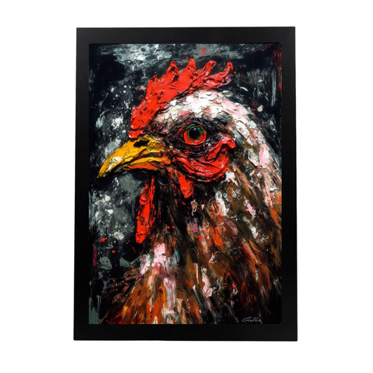 Poster estilo Georg Ba de FogHorn Leghorn