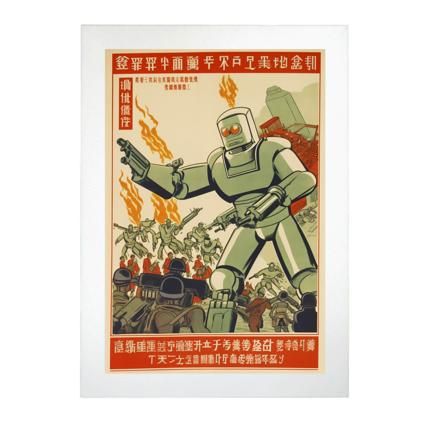 Poster Revolución Cultural China del T