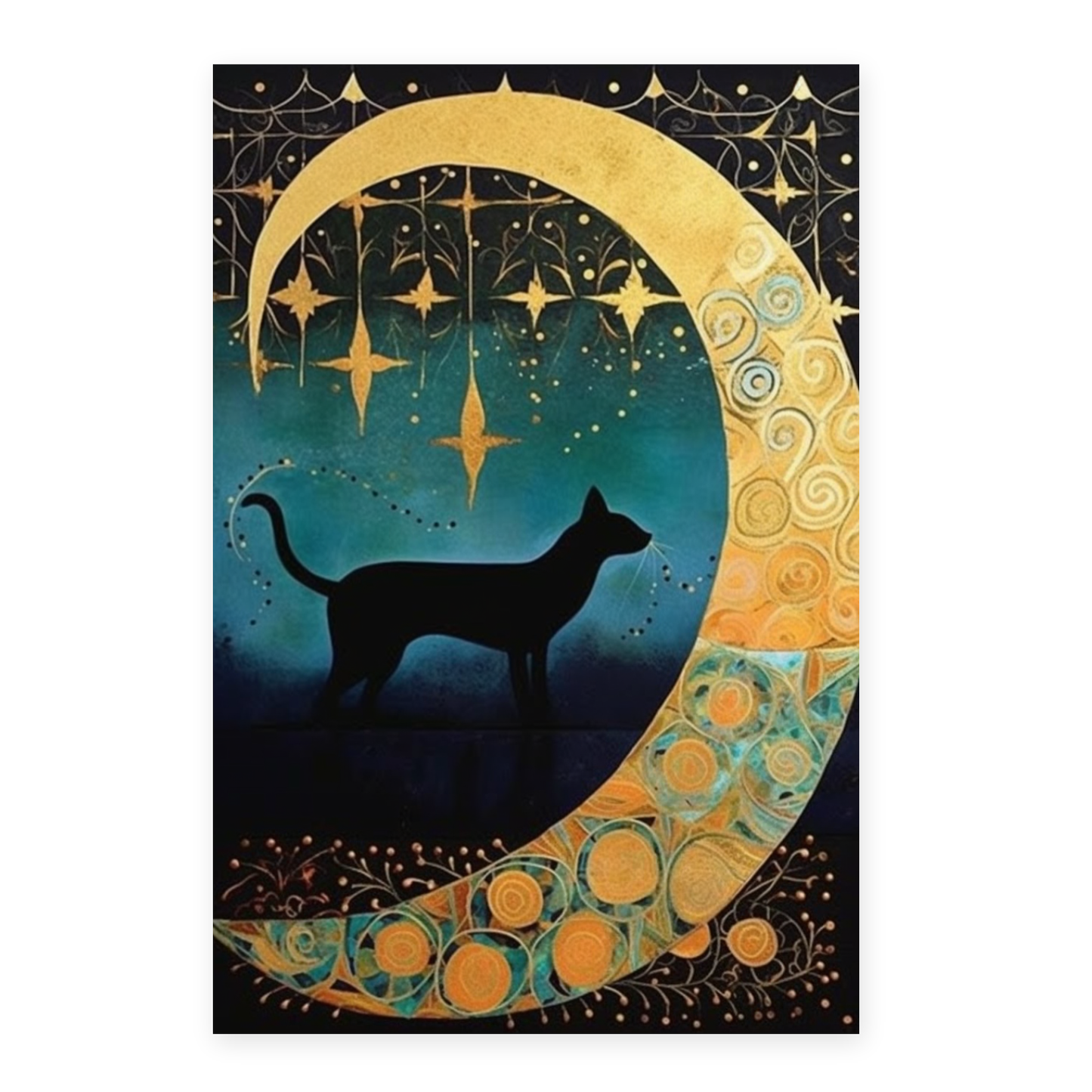 Póster de Tarot Colorido de Rosina Wachtmeister