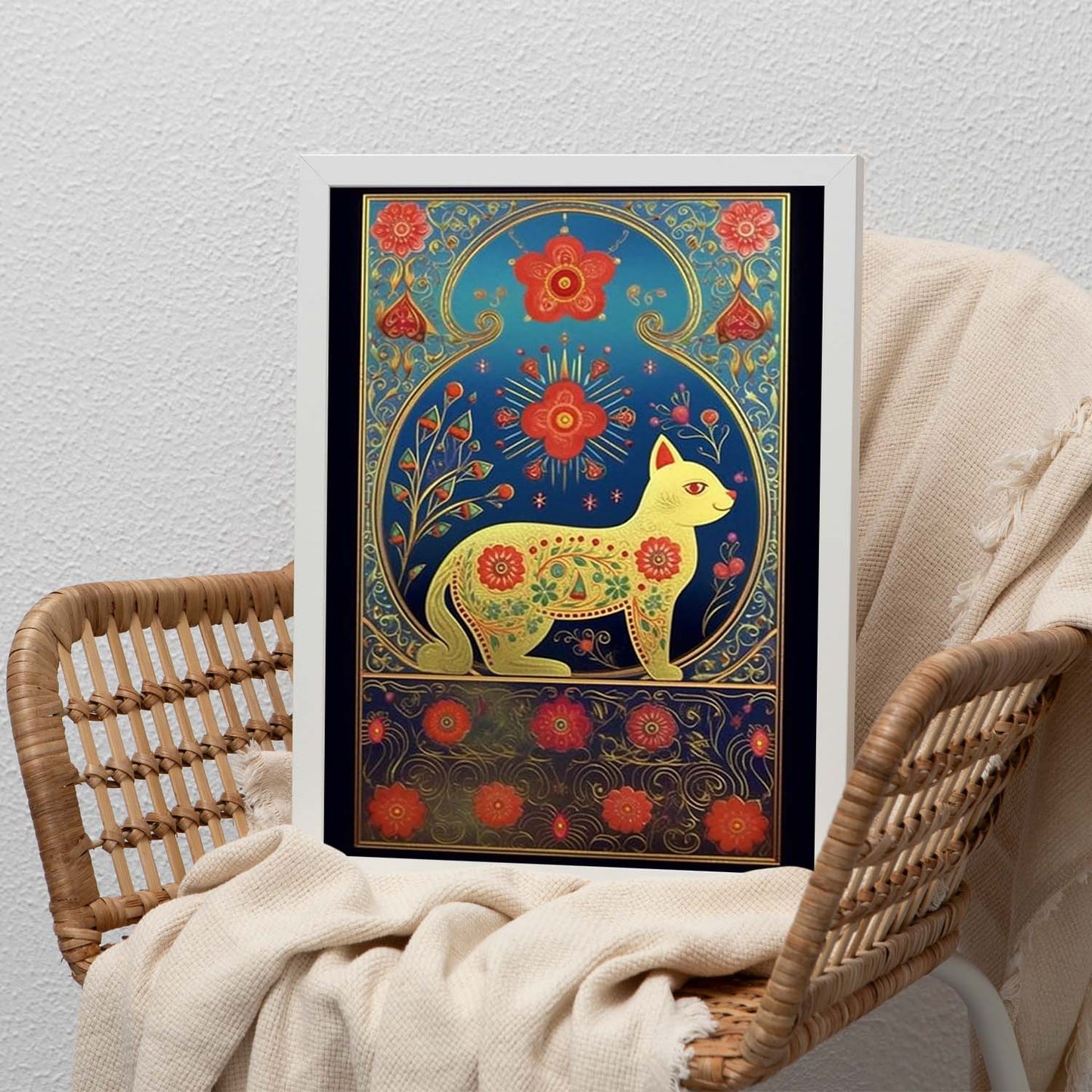 Póster de Tarot Colorido Rosina Wachtmeister