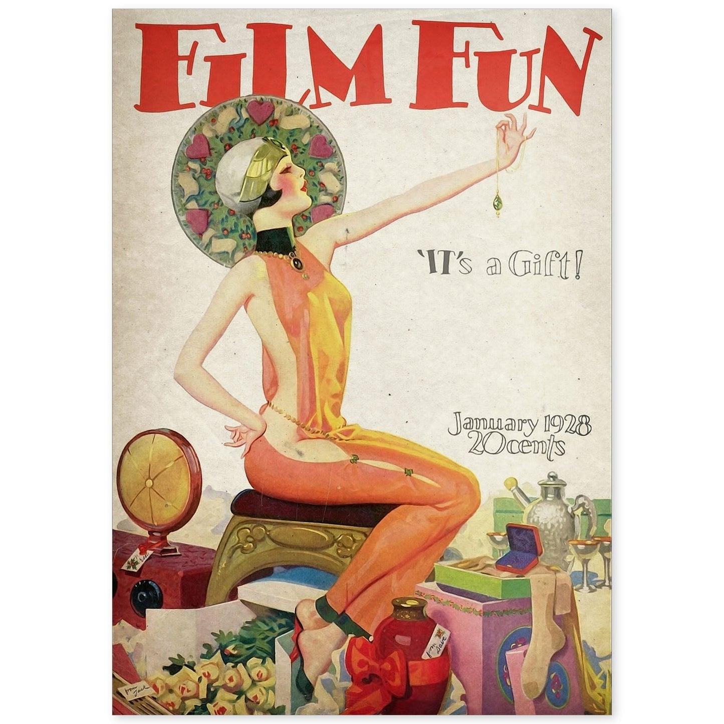 Poster vintage de Belleza. con imágenes vintage y de publicidad antigua.-Artwork-Nacnic-A4-Sin marco-Nacnic Estudio SL