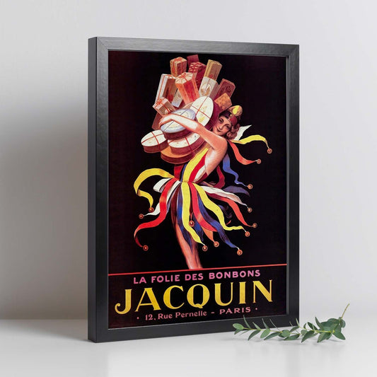 Poster vintage de Jacquin. con imágenes vintage y de publicidad antigua.-Artwork-Nacnic-Nacnic Estudio SL