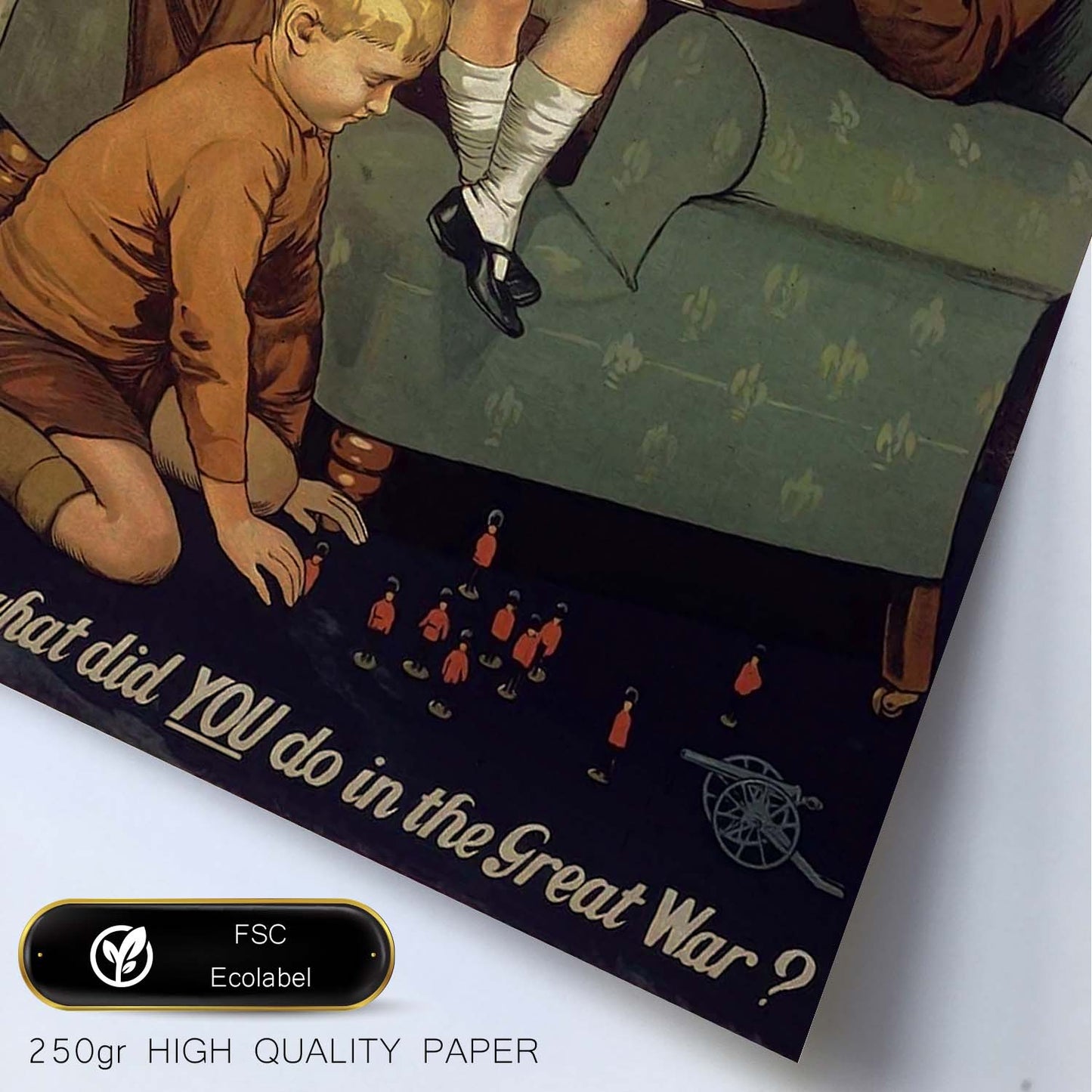 Poster vintage de Papá que hiciste. con imágenes vintage y de publicidad antigua.-Artwork-Nacnic-Nacnic Estudio SL