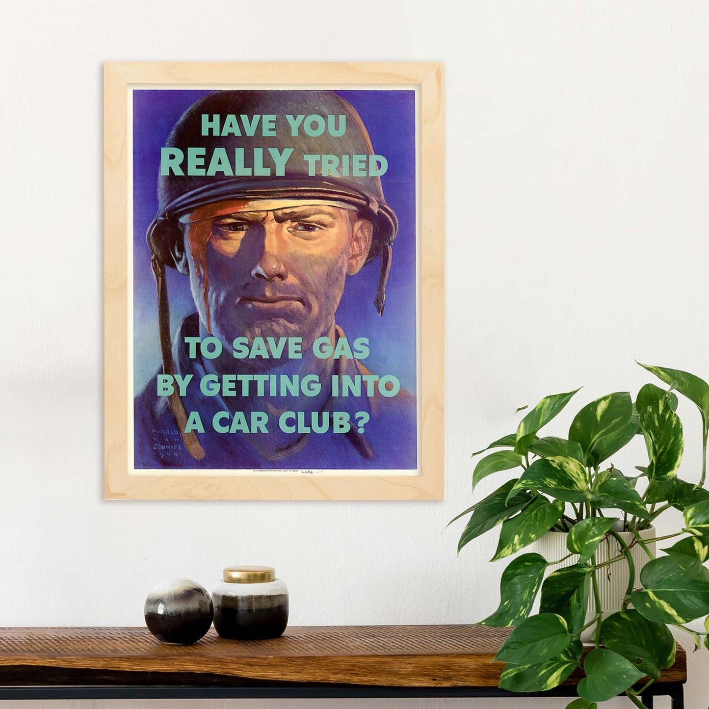 Poster vintage de Soldado. con imágenes vintage y de publicidad antigua.-Artwork-Nacnic-Nacnic Estudio SL