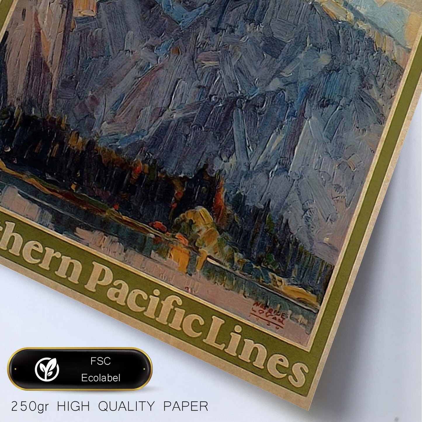 Poster vintage de Yosemite. con imágenes vintage y de publicidad antigua.-Artwork-Nacnic-Nacnic Estudio SL