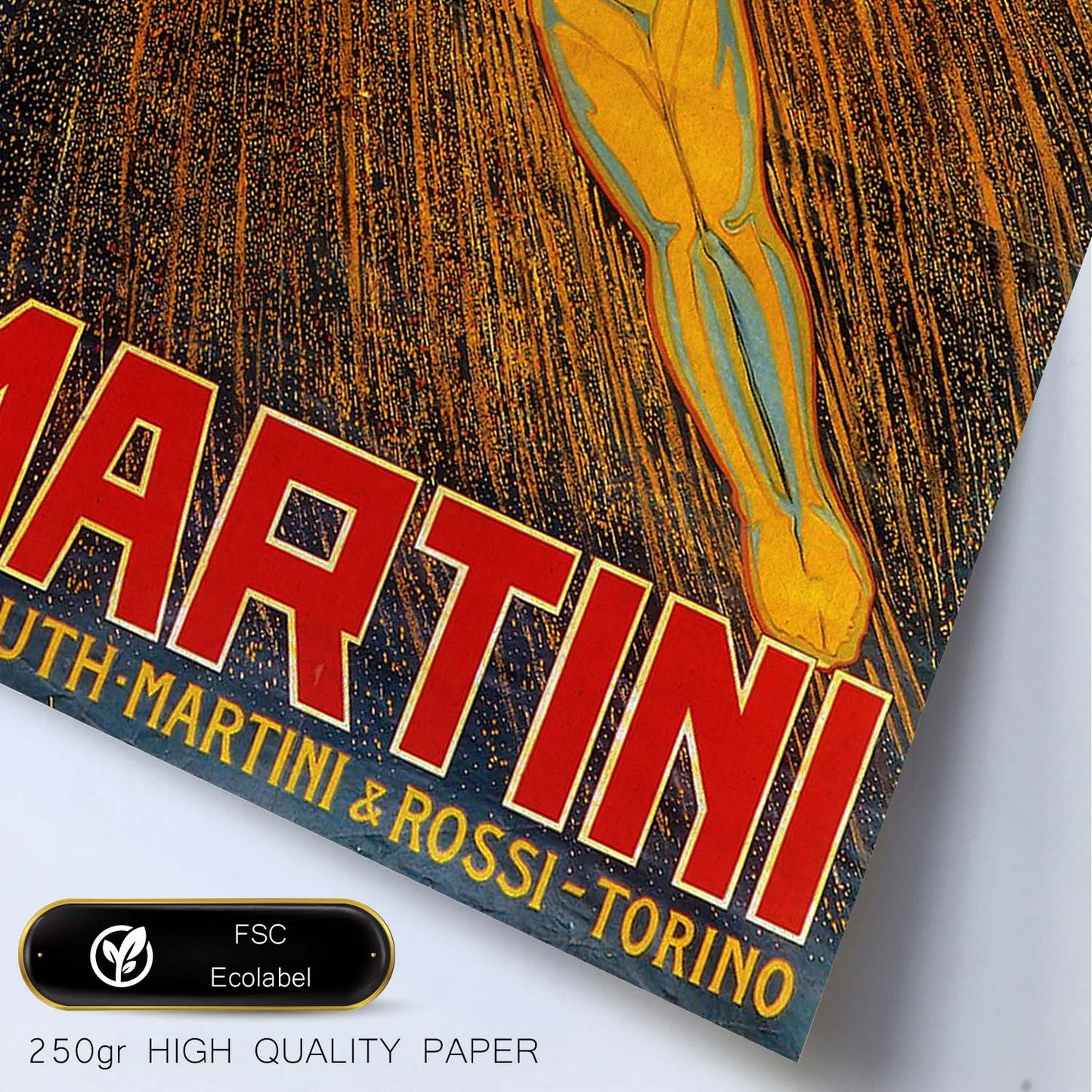 Poster vintage. Anuncio vintage de Martini & Rossi.-Artwork-Nacnic-Nacnic Estudio SL