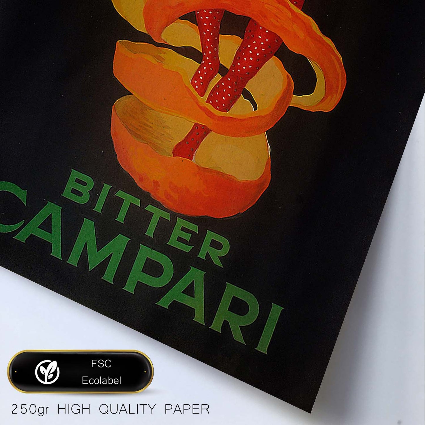 Poster vintage. Anuncio vintage italiano de Campari de 1921.-Artwork-Nacnic-Nacnic Estudio SL