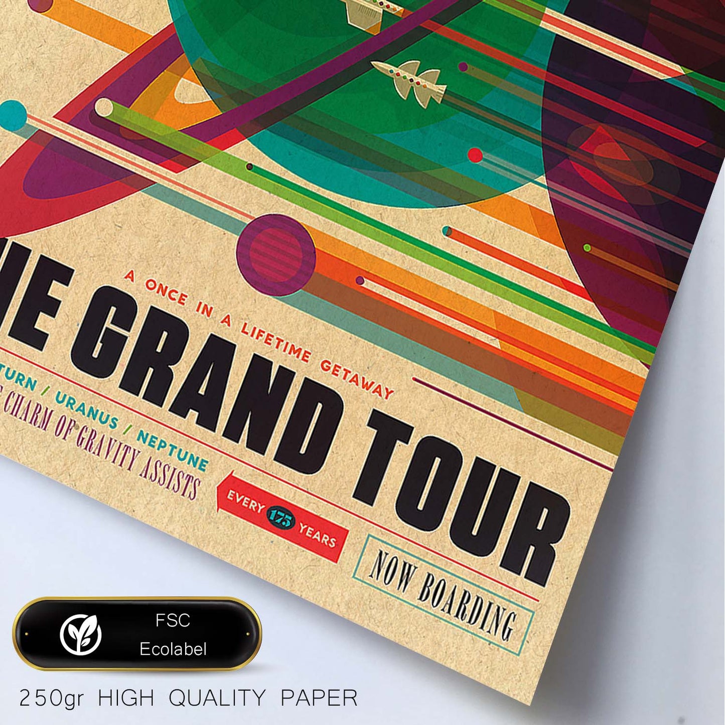 Poster vintage. Cartel vintage "El gran tour".-Artwork-Nacnic-Nacnic Estudio SL