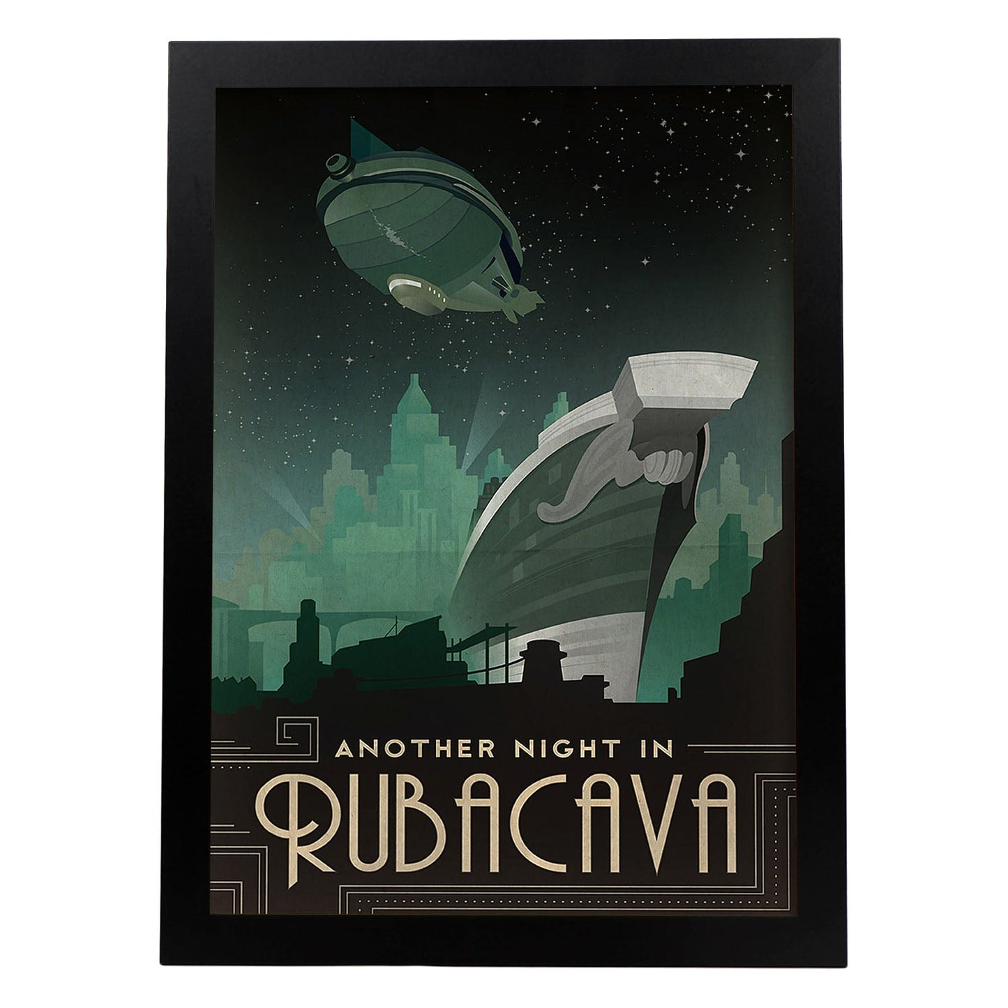 Poster vintage. Cartel vintage "Rubacava".-Artwork-Nacnic-A3-Marco Negro-Nacnic Estudio SL