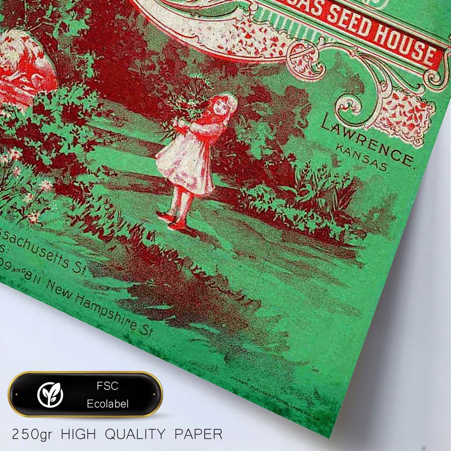 Poster vintage. Cartel vintage y catalogo para tienda F. Barteldes en Kansas.-Artwork-Nacnic-Nacnic Estudio SL