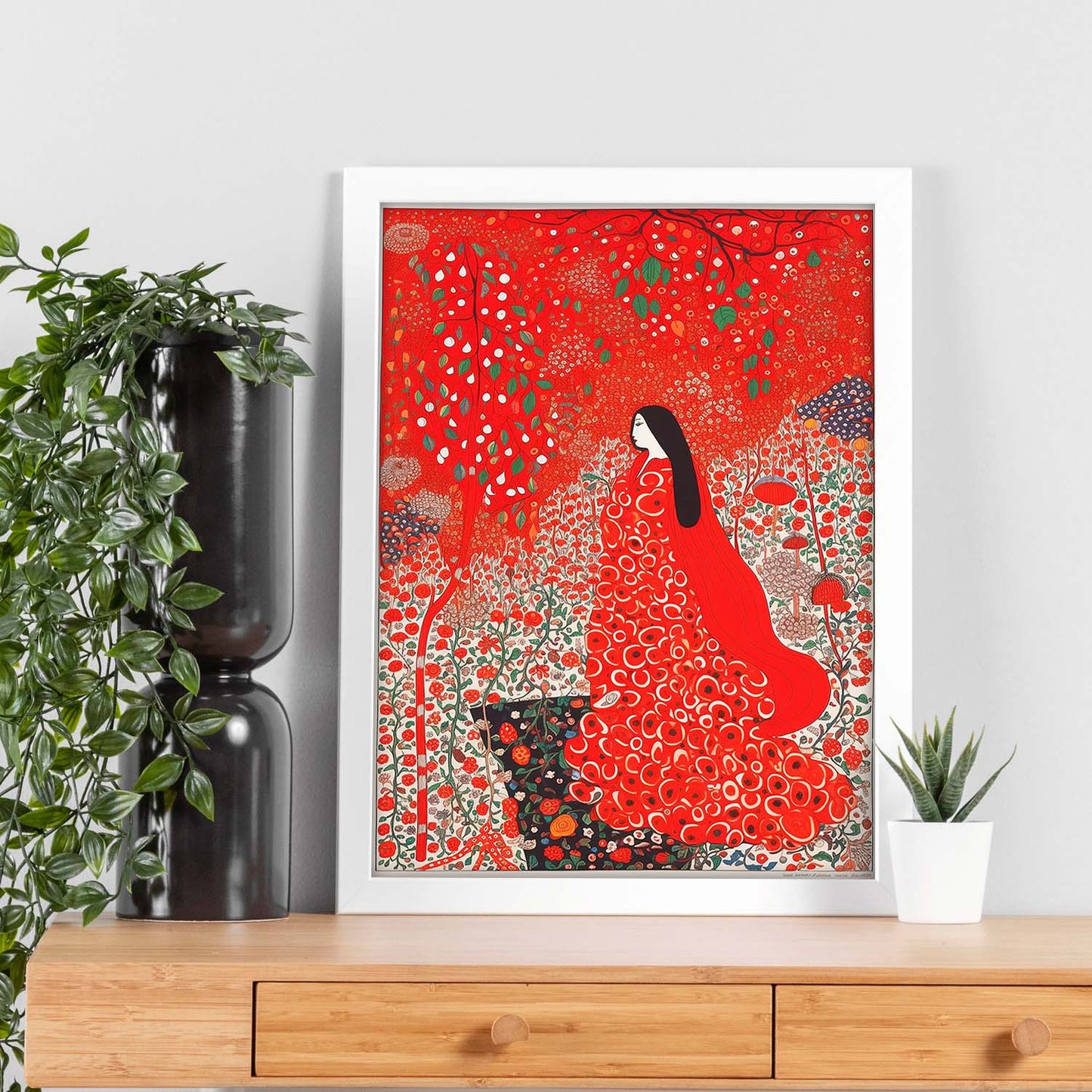 Póster detallado de Yayoi Kusama
