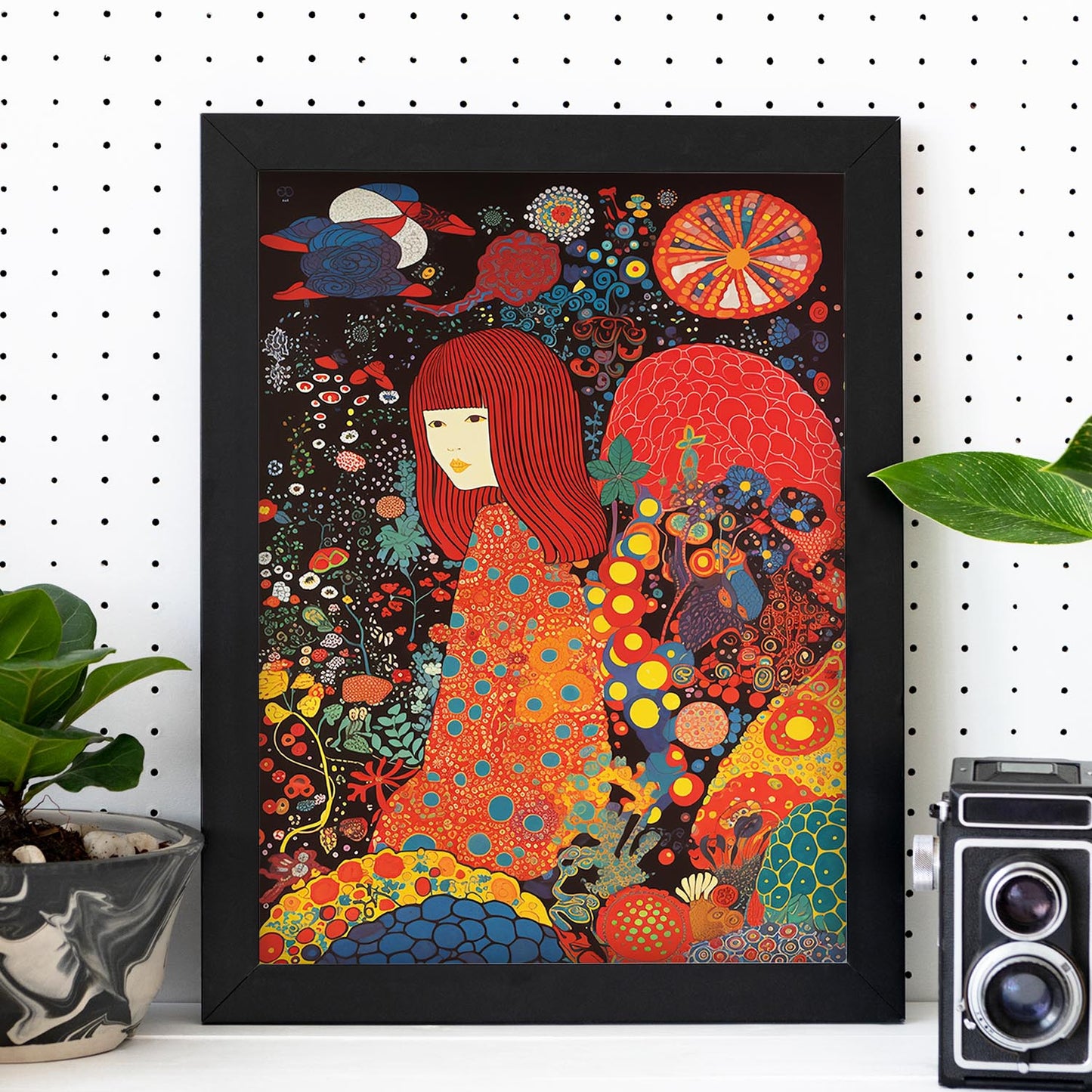 Póster detallado de Yayoi Kusama