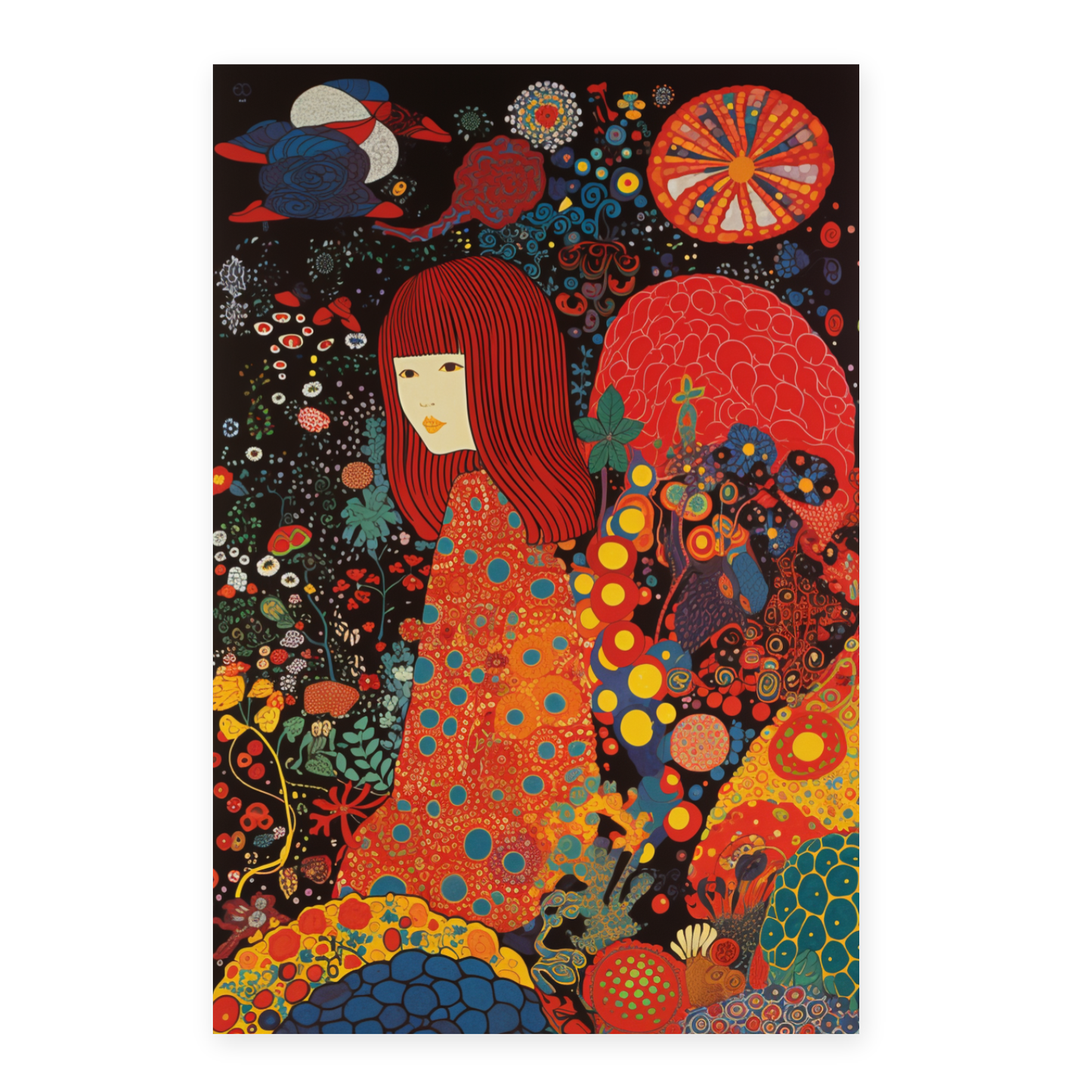 Póster detallado de Yayoi Kusama