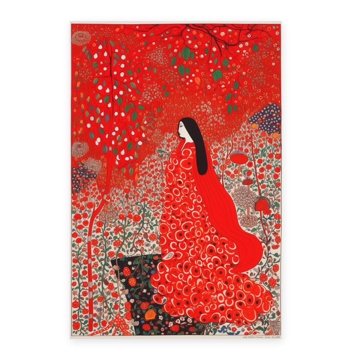 Póster detallado de Yayoi Kusama