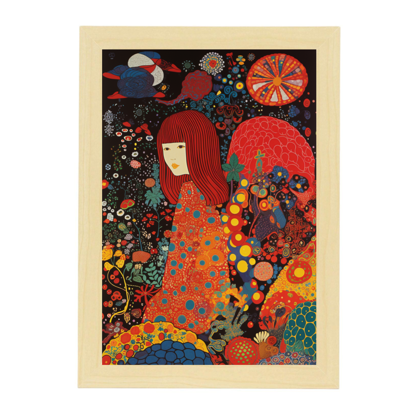 Póster detallado de Yayoi Kusama