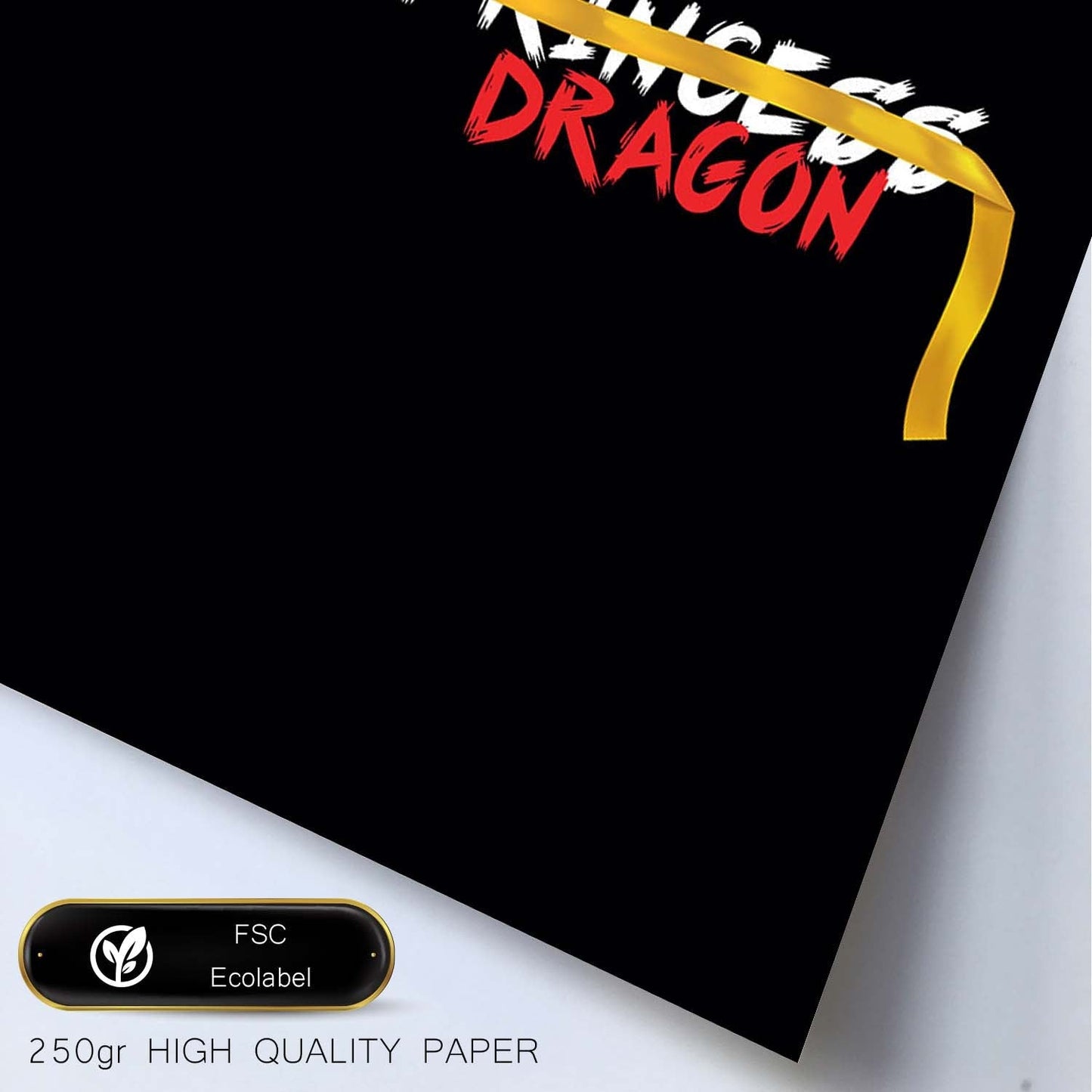 Posters con mensajes felices ilustrados. Lámina de decoración 'I Wanna Be A Dragon' con frases motivadoras y llenas de energia.-Artwork-Nacnic-Nacnic Estudio SL