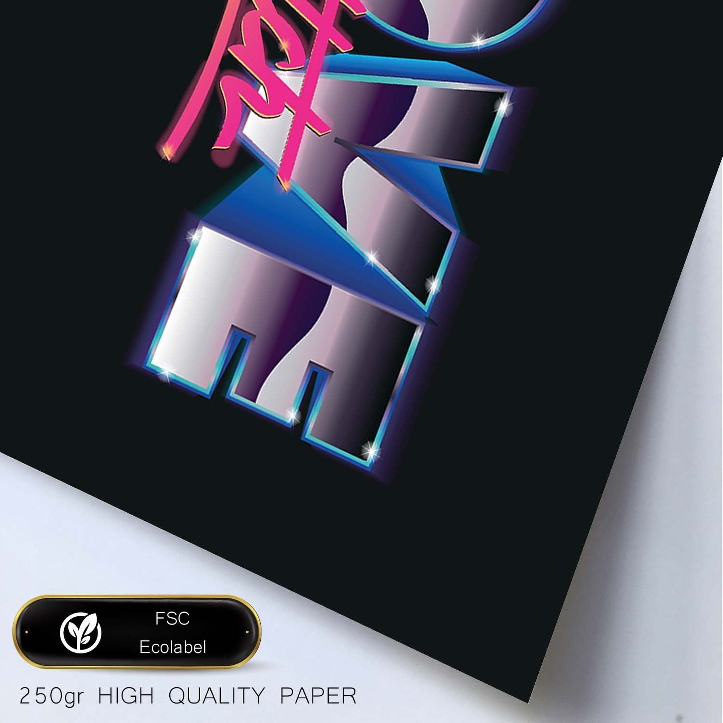 Posters con mensajes felices ilustrados. Lámina de decoración 'Love Glitch' con frases motivadoras y llenas de energia.-Artwork-Nacnic-Nacnic Estudio SL