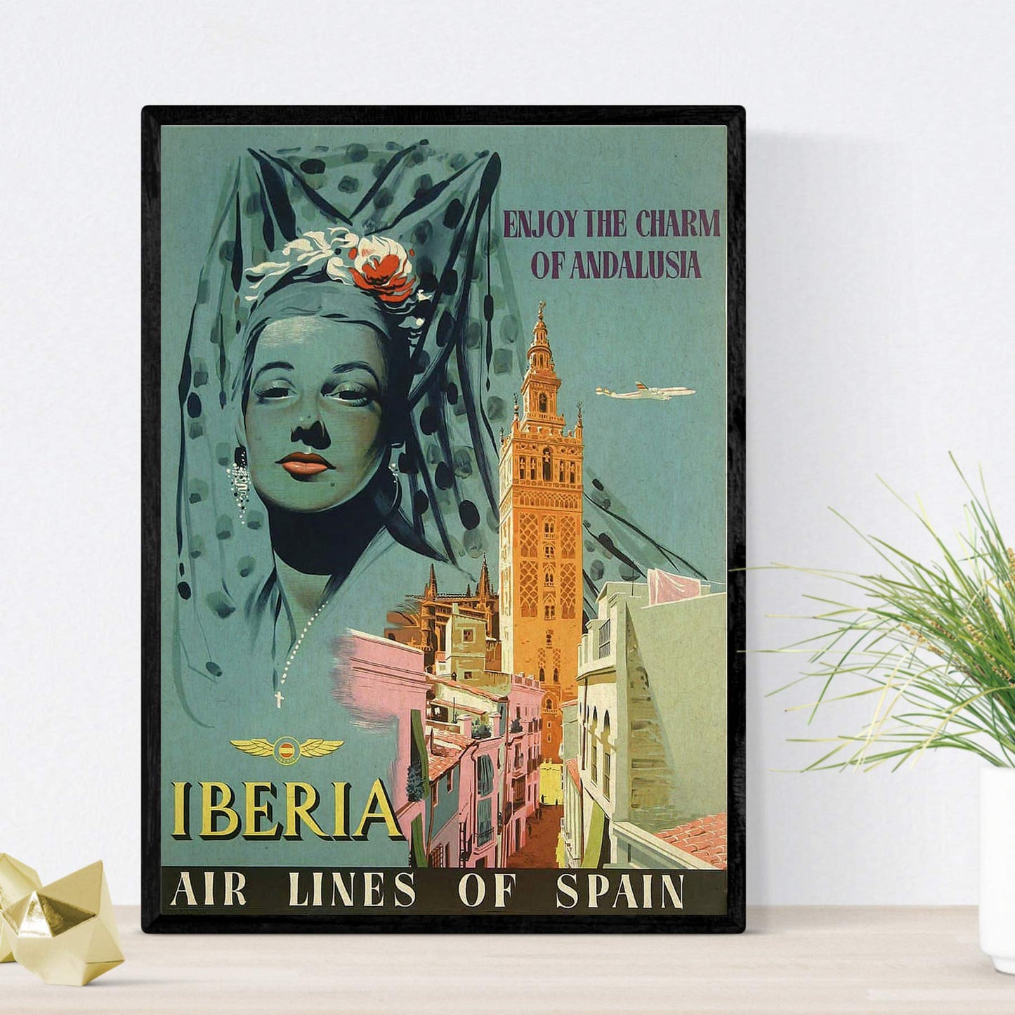 Posters vintage. Posters publicidad del mundo. Dos láminas vintage de España.-Artwork-Nacnic-Nacnic Estudio SL