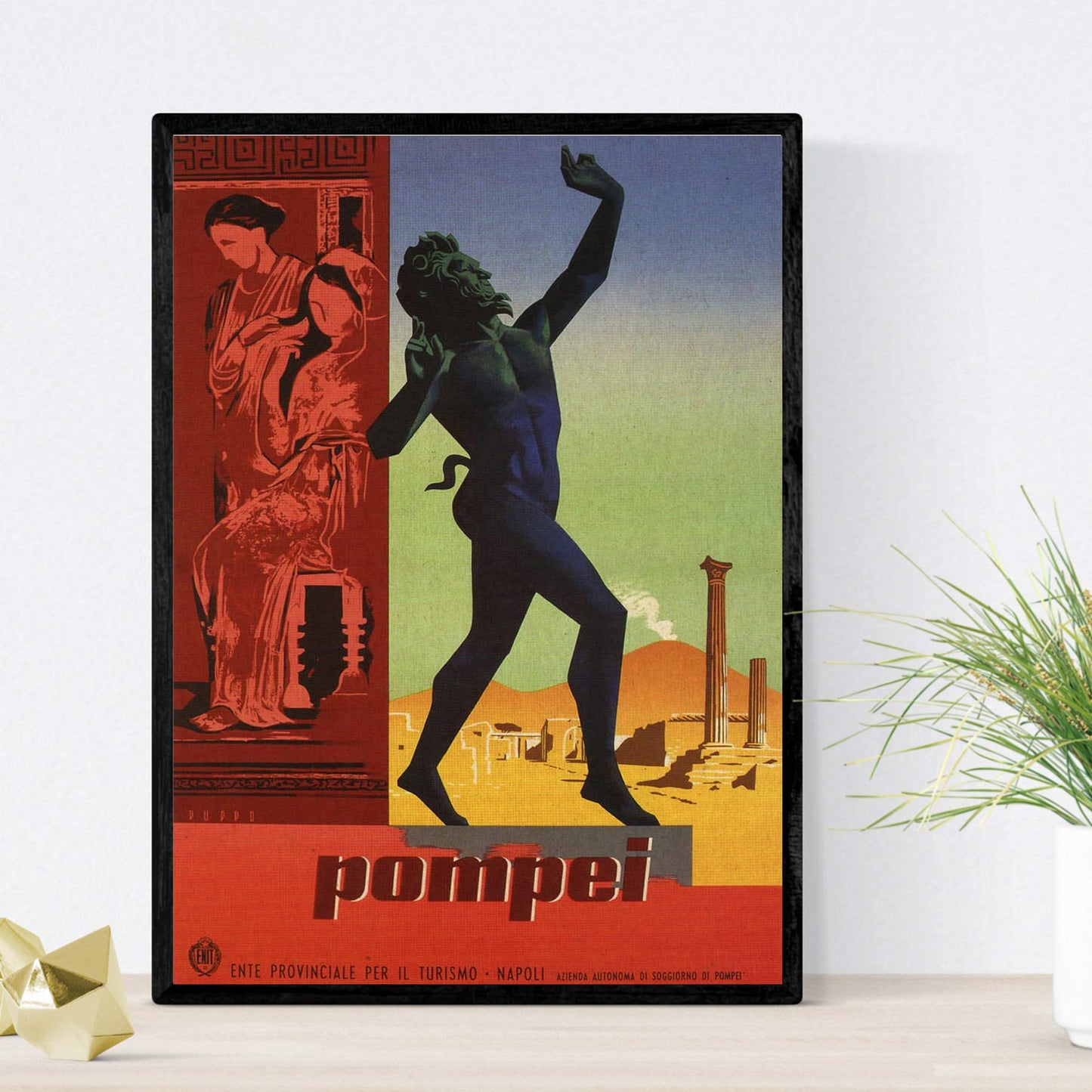 Posters vintage. Posters publicidad del mundo. Tres láminas vintage de ciudades de Italia.-Artwork-Nacnic-Nacnic Estudio SL