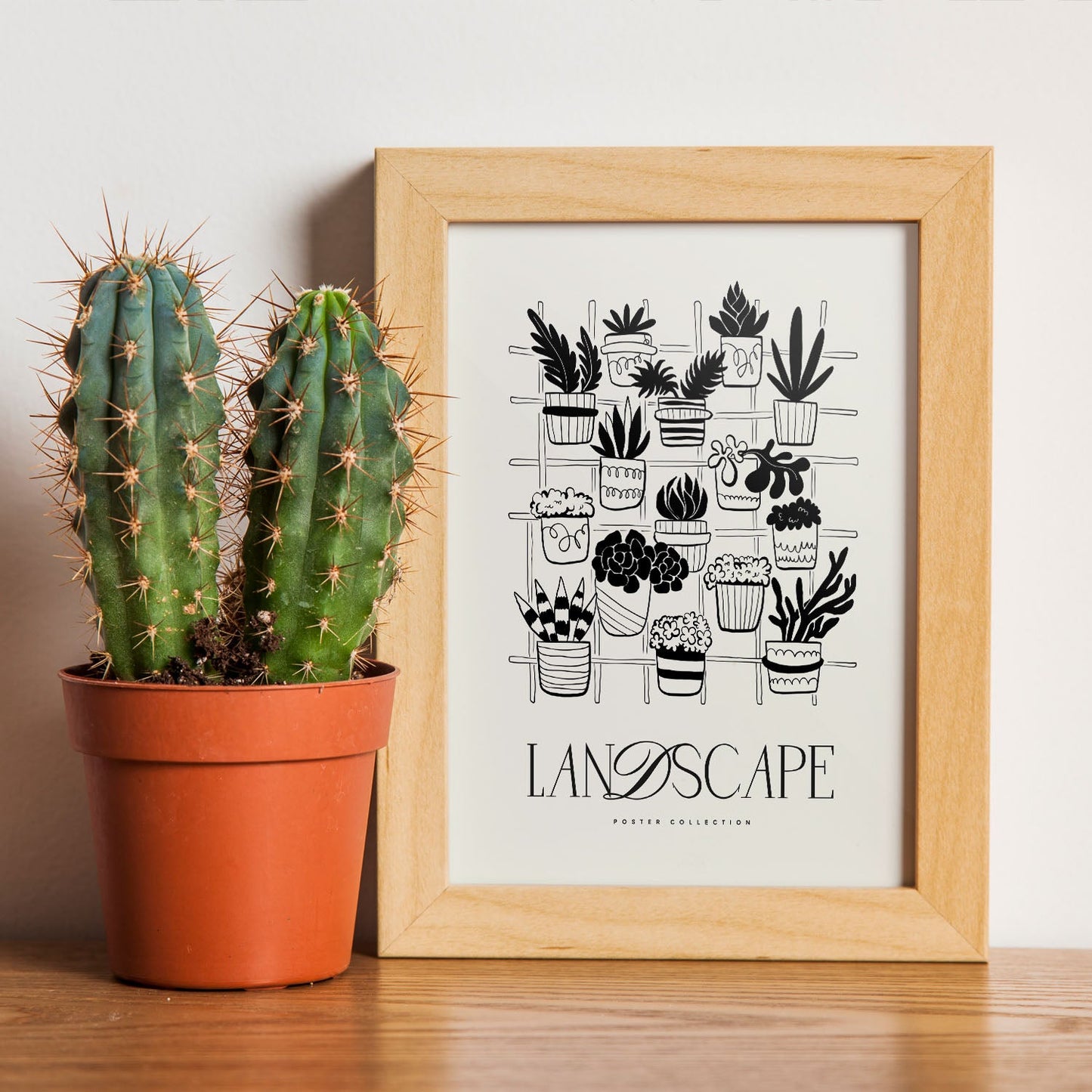 Potted Plants-Artwork-Nacnic-Nacnic Estudio SL